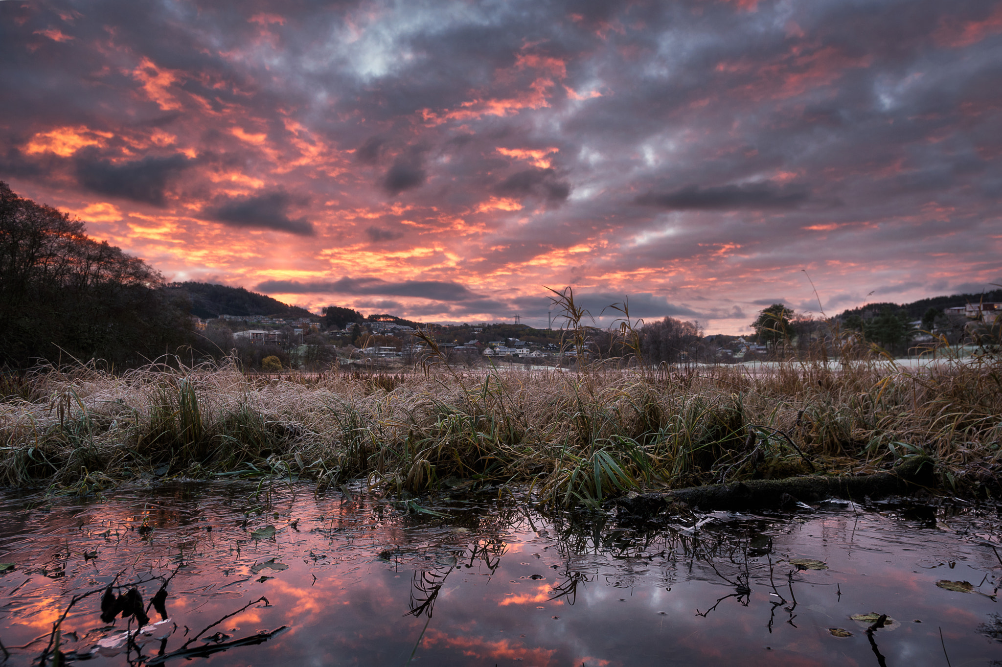 Pentax K-3 sample photo. Firing sky photography