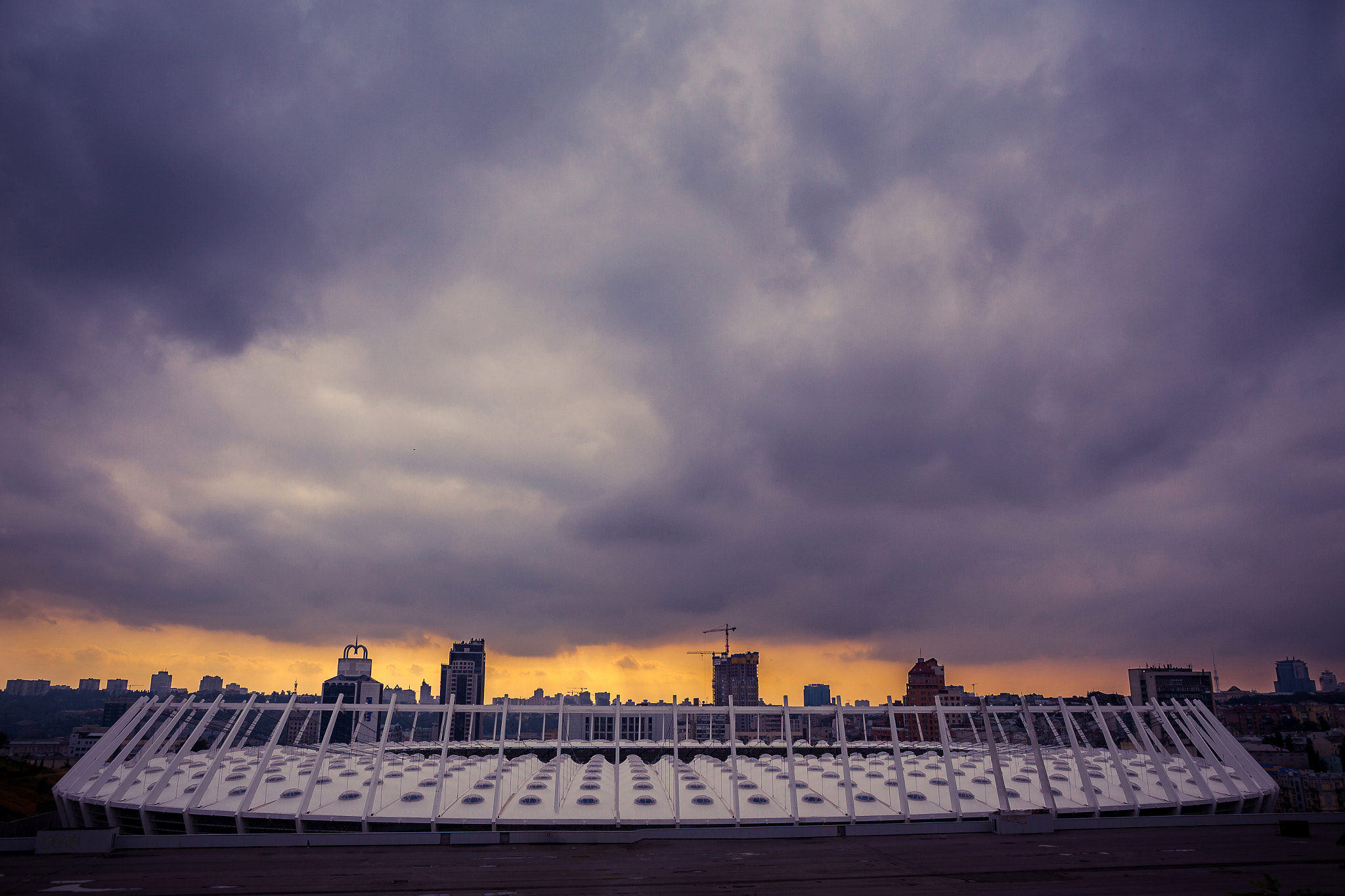 Canon EF 24mm f/1.4L sample photo. Olympic stadium photography