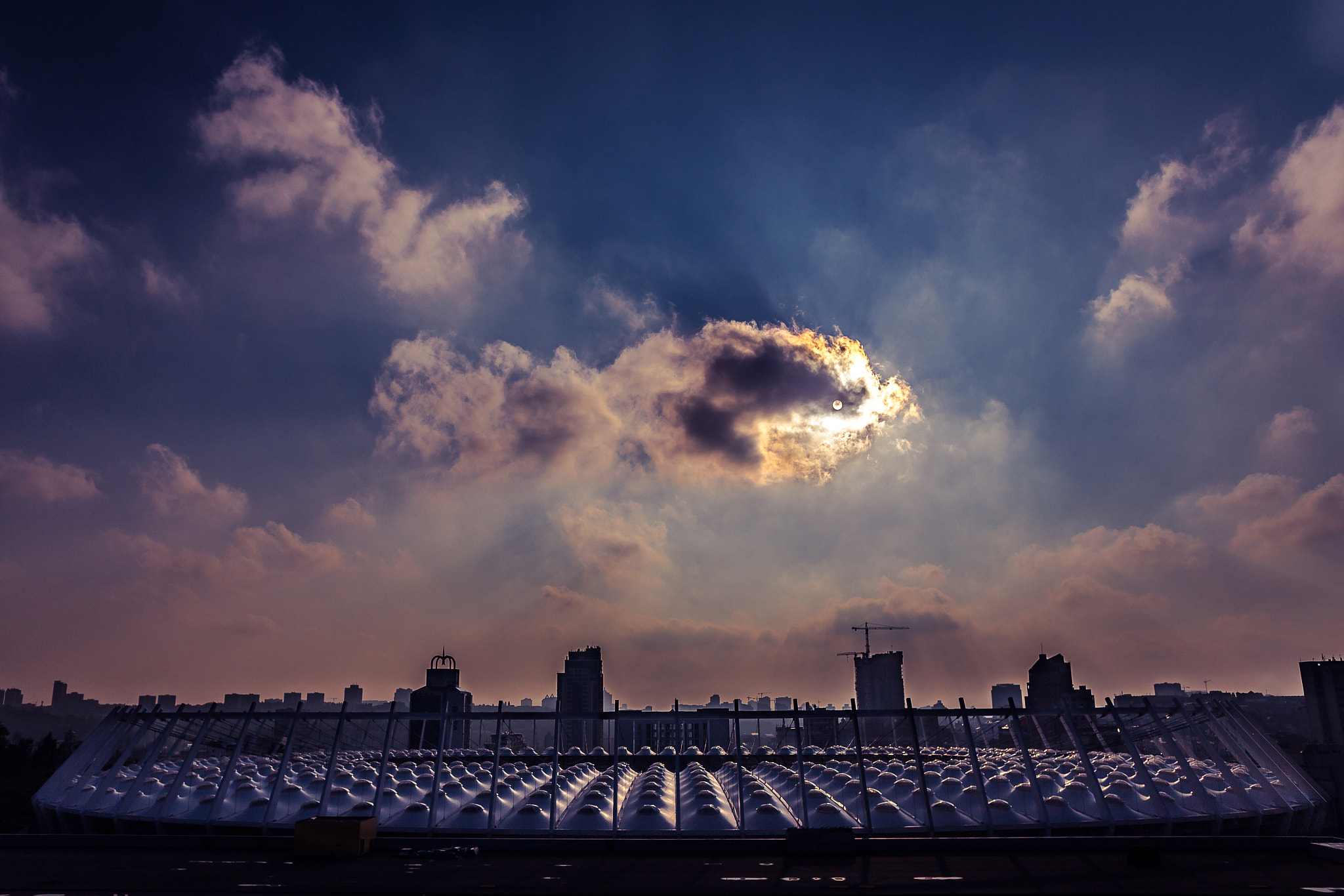 Canon EOS 6D + Canon EF 24mm f/1.4L sample photo. Olympic stadium photography