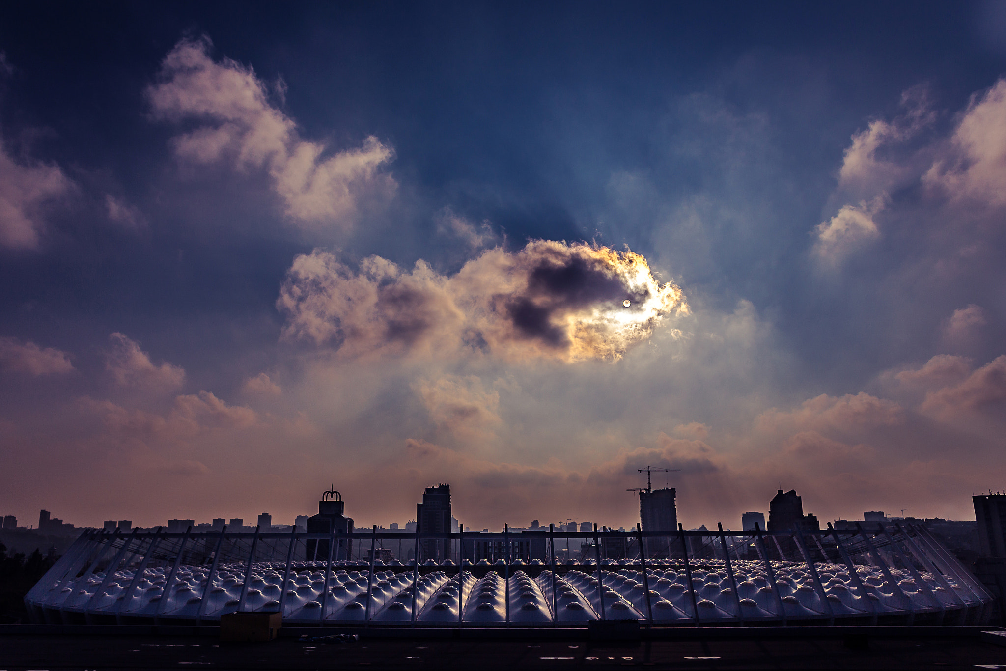 Canon EF 24mm f/1.4L sample photo. Olympic stadium photography