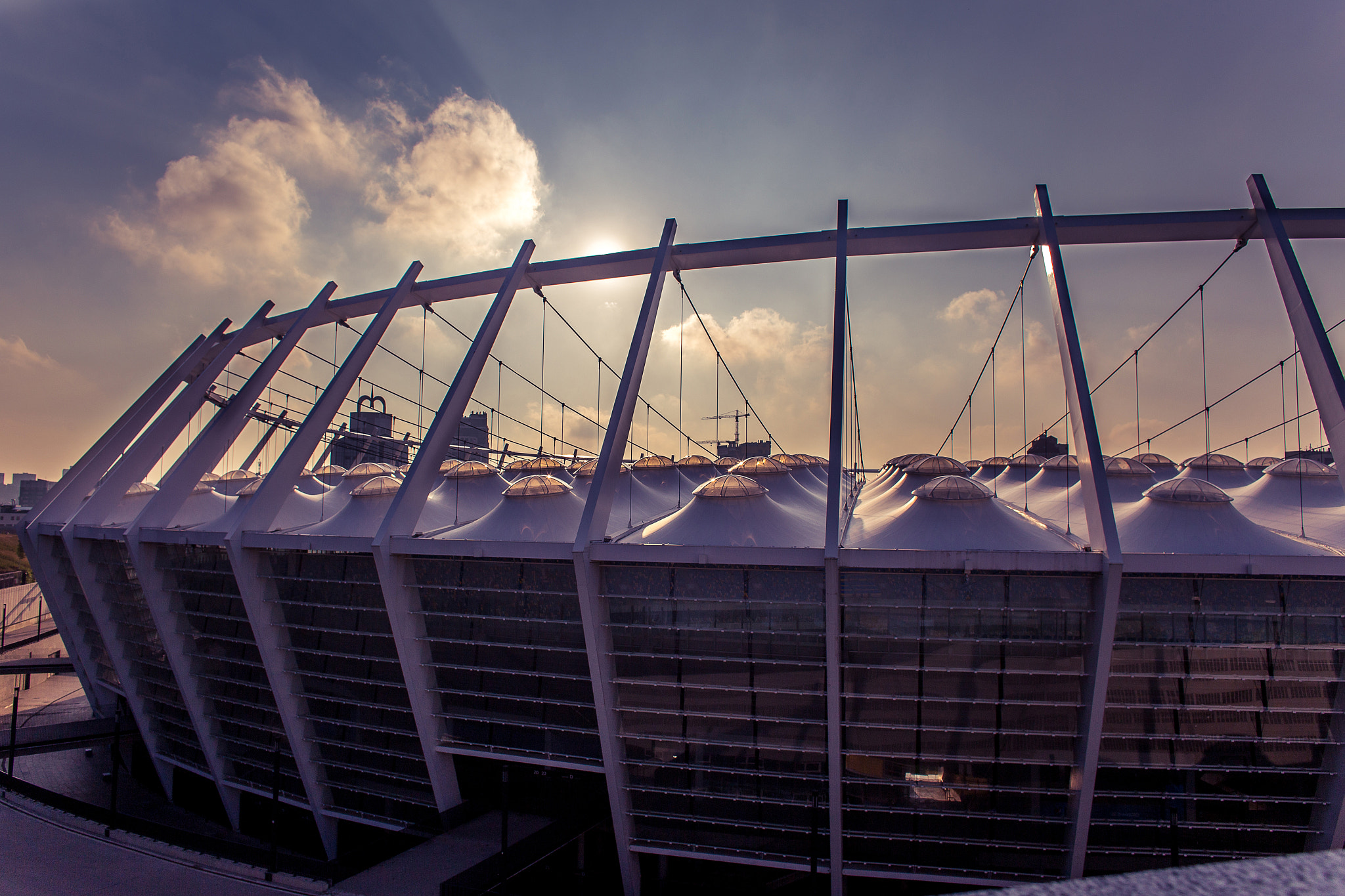 Canon EF 24mm f/1.4L sample photo. Olympic stadium photography