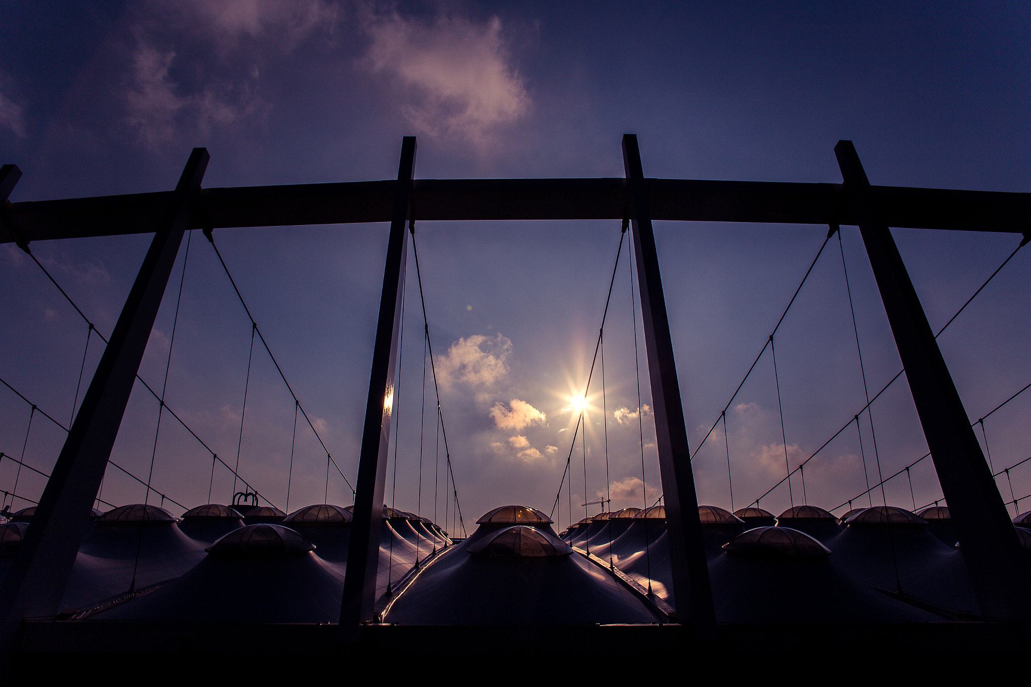 Canon EOS 6D + Canon EF 24mm f/1.4L sample photo. Olympic stadium photography