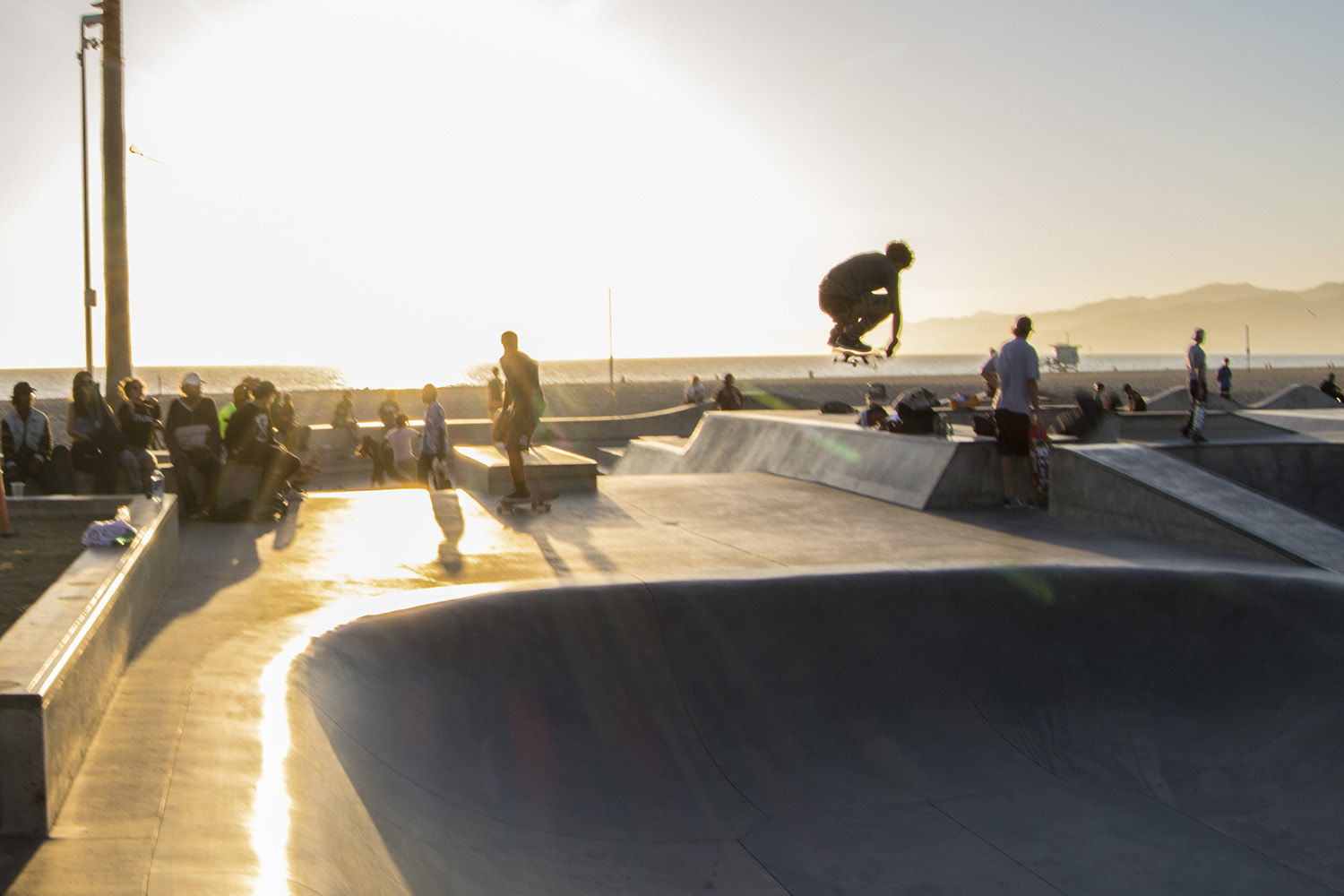Canon EF 8-15mm F4L Fisheye USM sample photo. Venice beach photography