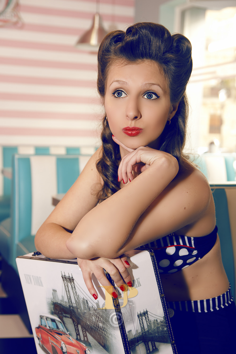 Sony Alpha DSLR-A700 sample photo. Pin-up photography