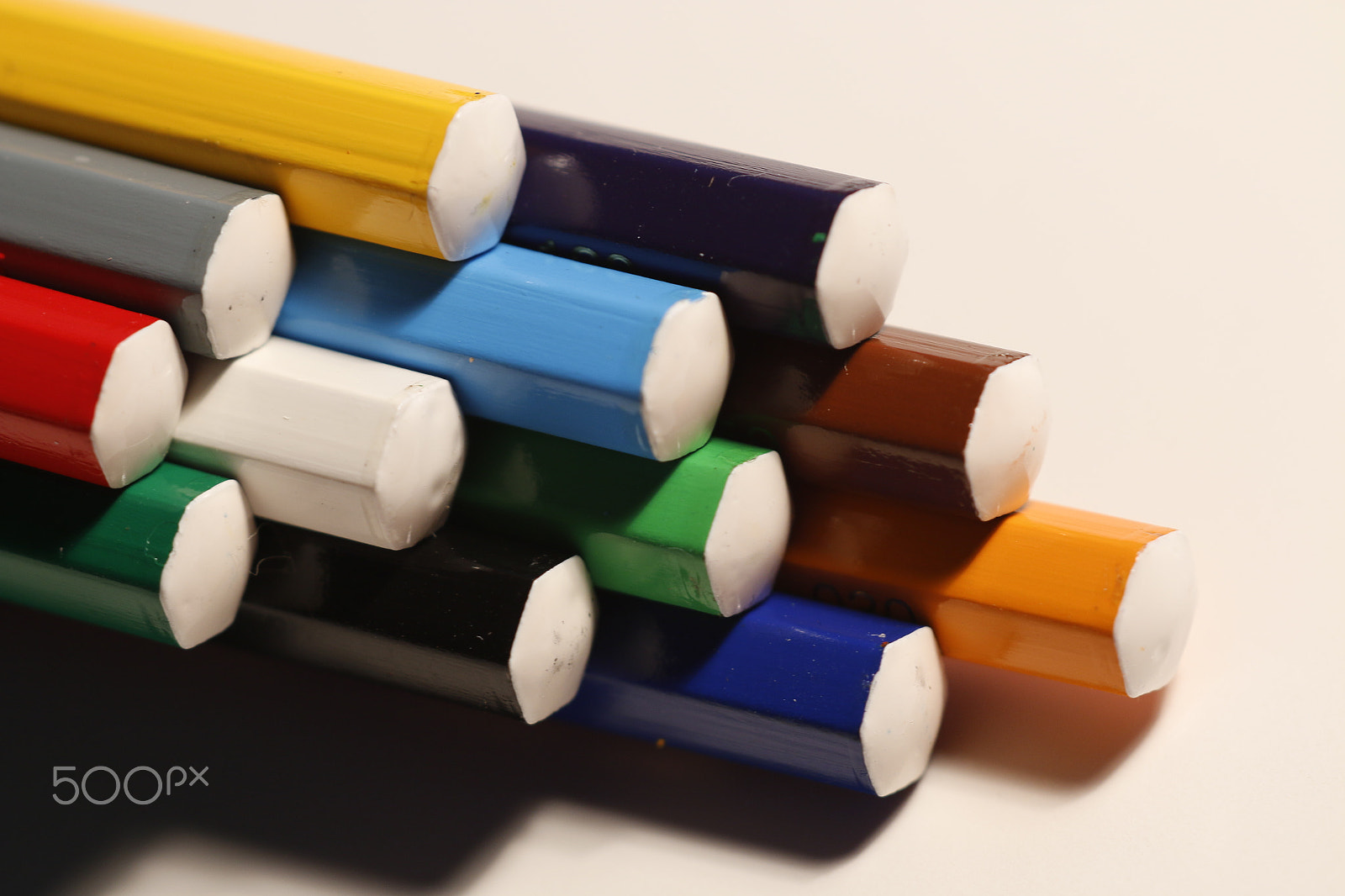 Sigma APO Macro 180mm F2.8 EX DG OS HSM sample photo. Color pencils photography