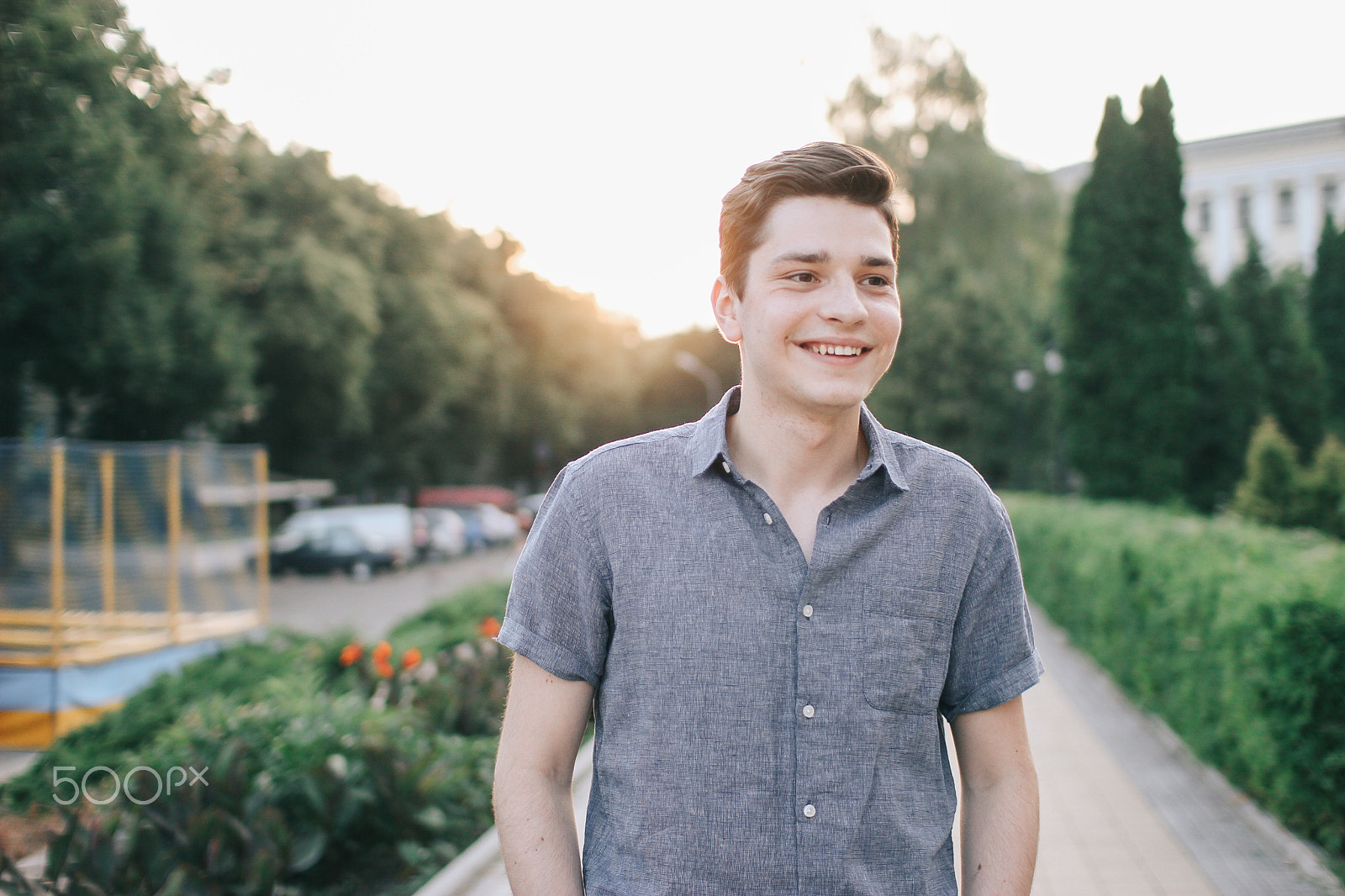 Sigma 30mm F1.4 EX DC HSM sample photo. Portrait of a smiling man photography