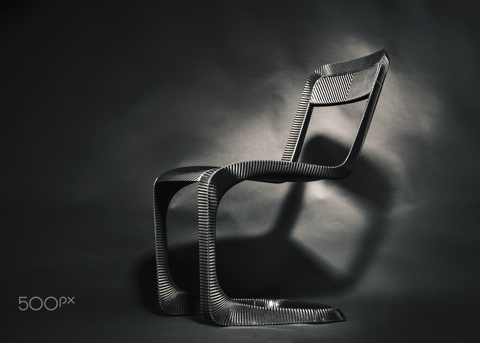 Sony a7R II sample photo. Carbon chair photography