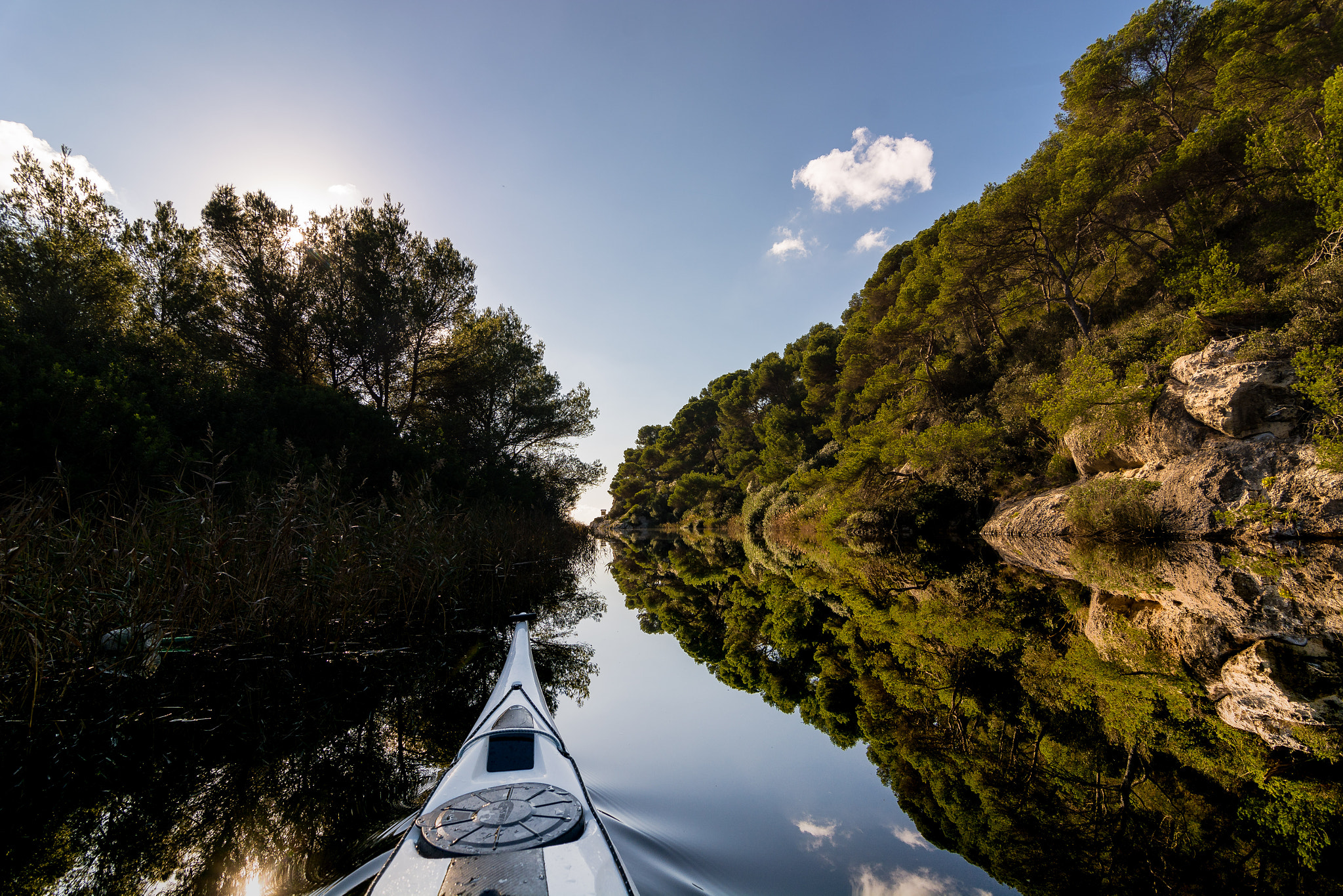 Tokina AT-X Pro 11-16mm F2.8 DX sample photo. Kayaking mirrors photography