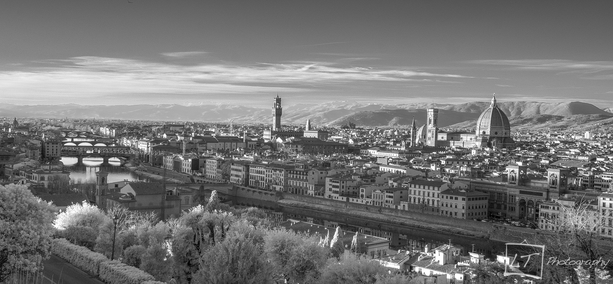 Nikon D300 sample photo. Firenze infrared photography