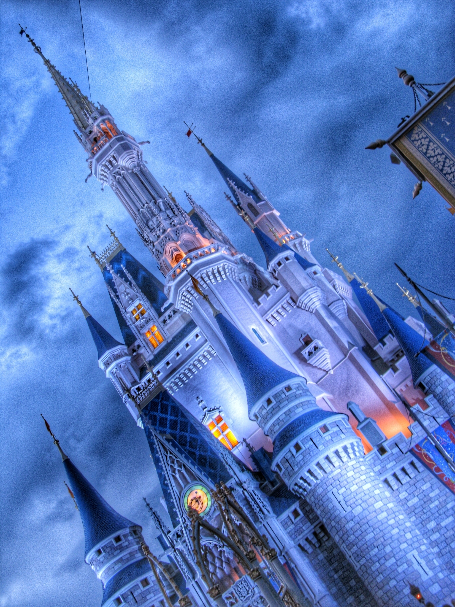 Canon POWERSHOT G7 sample photo. Cinderella castle hdr photography