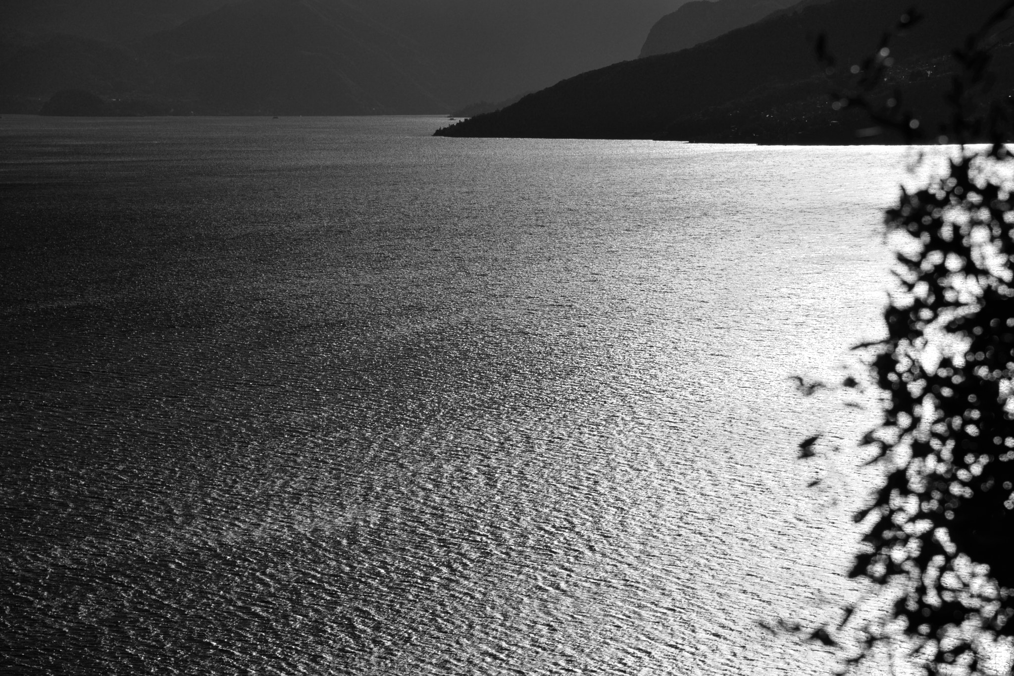 Nikon AF-S Nikkor 24-120mm F4G ED VR sample photo. Lac de come en paillettes photography
