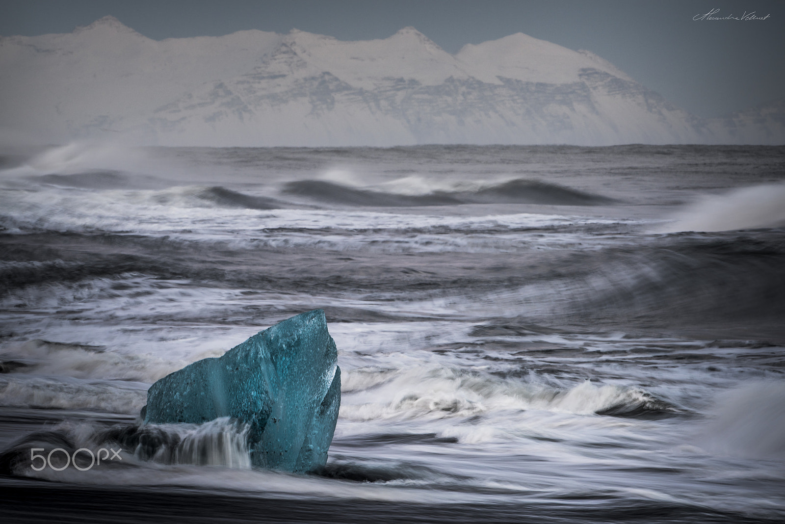 Nikon D810 + Nikon AF-S Nikkor 500mm F4G ED VR sample photo. Jokulsarlon - iceland - winter photography