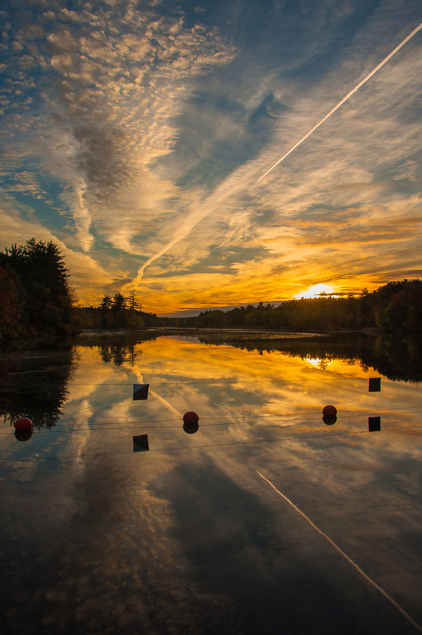 Sigma 17-50mm F2.8 EX DC OS HSM sample photo. Sunset @mine falls park photography