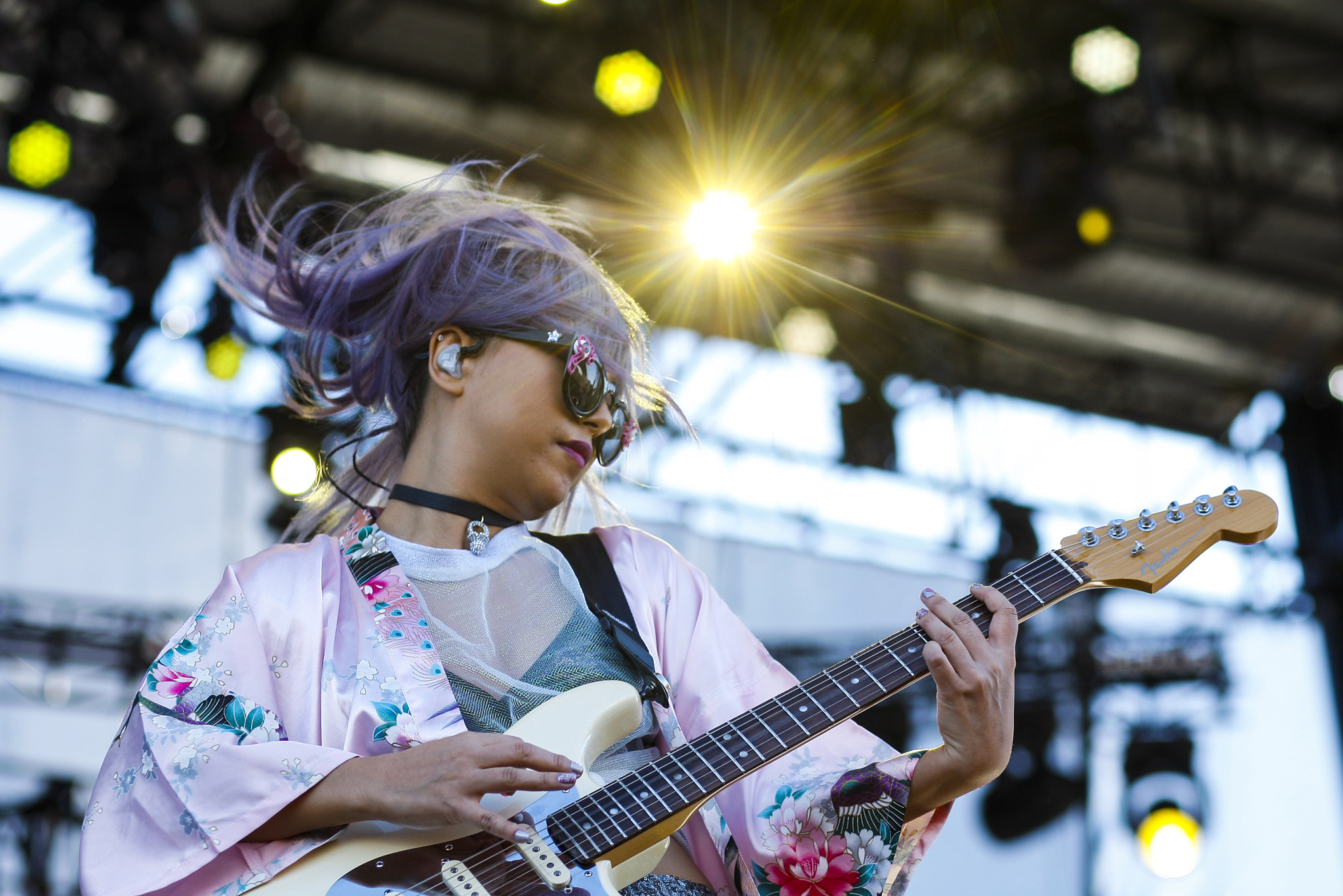 Canon EOS-1D Mark III sample photo. Jinjoo lee of dnce performs during iheartradio's daytime village music festival at the mgm... photography