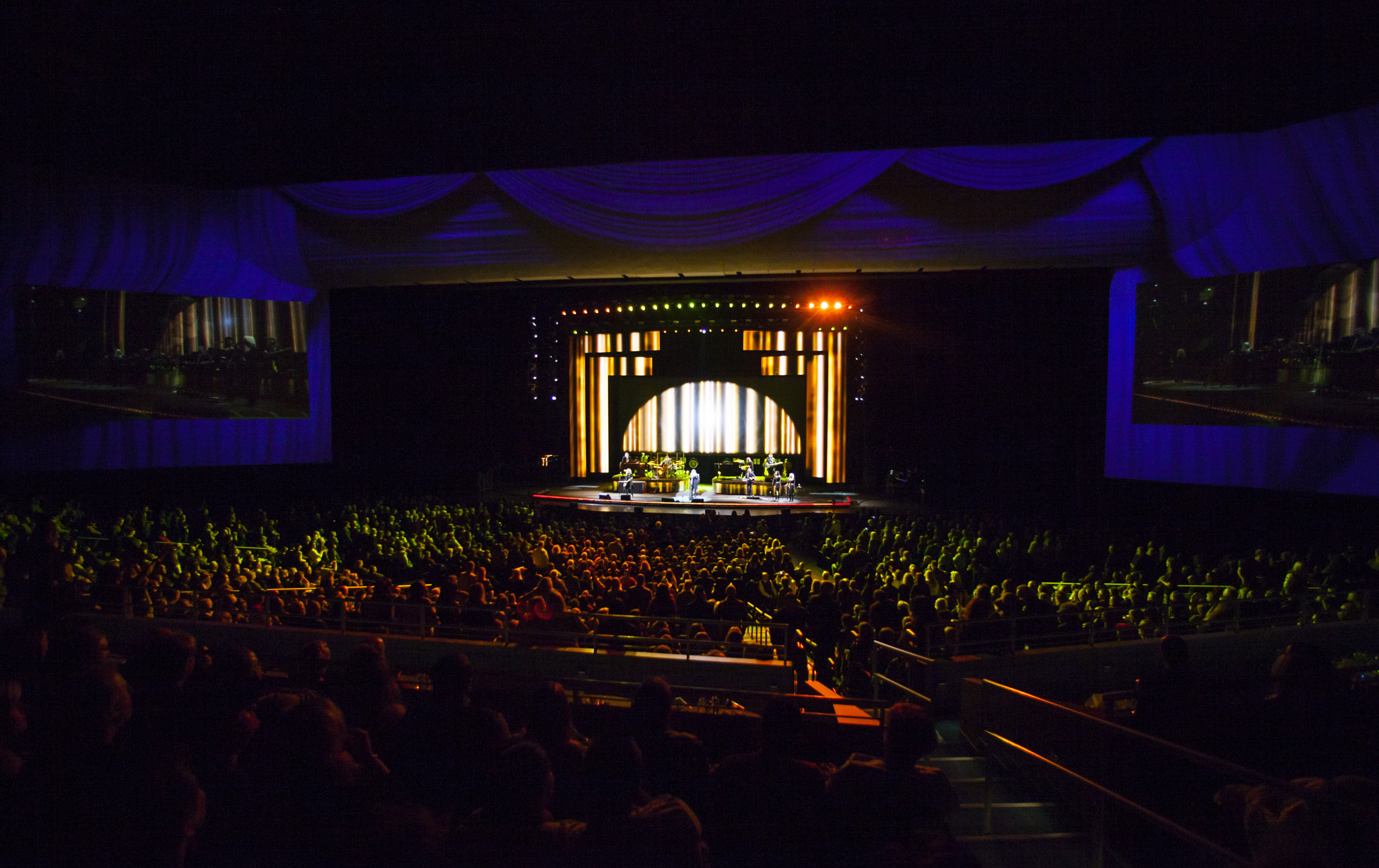 Canon EOS 5D Mark II + Canon EF 14mm F2.8L USM sample photo. Stevie nicks performs during the opening night of the park theater at the monte carlo... photography