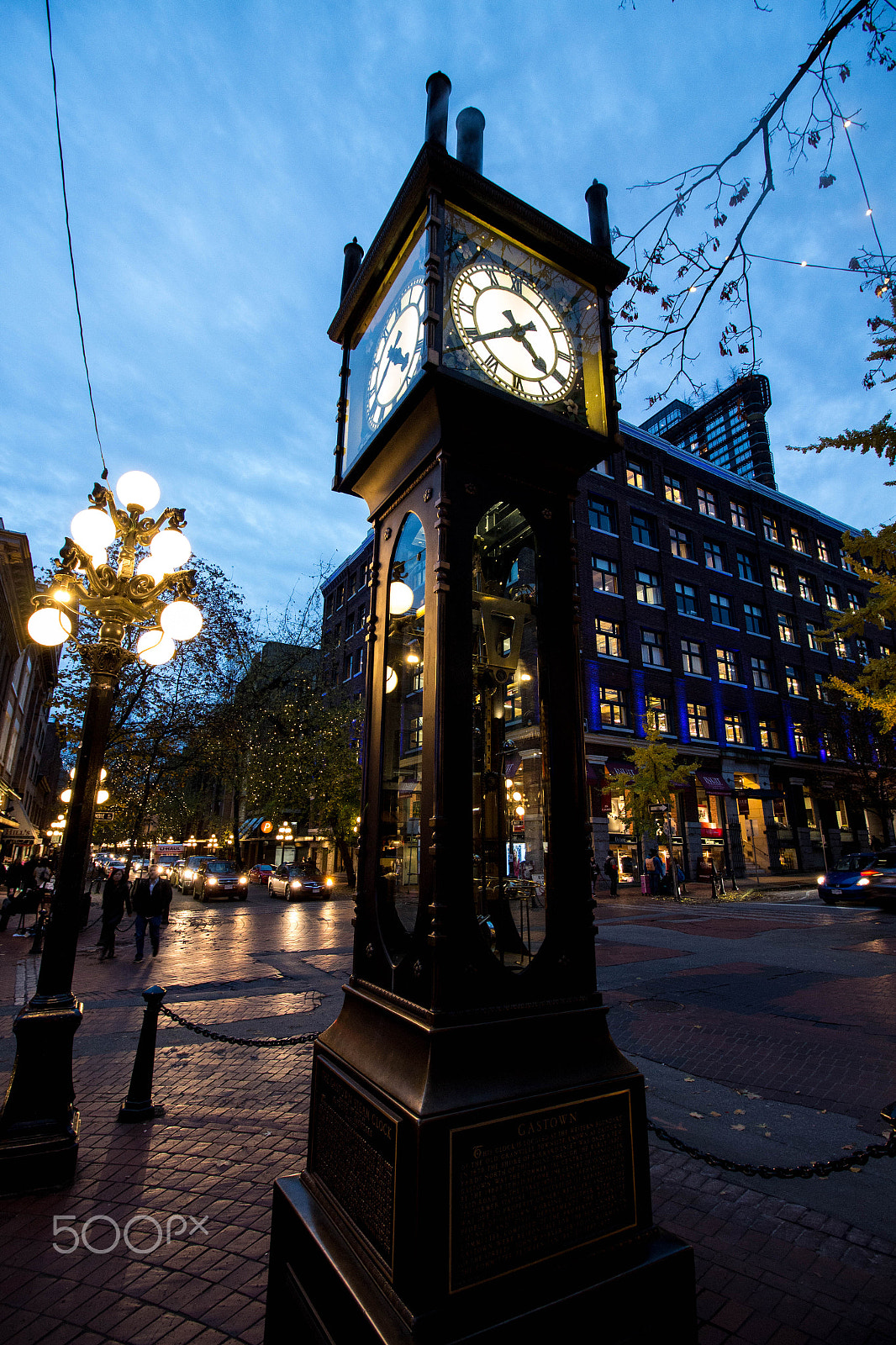 Canon EOS 700D (EOS Rebel T5i / EOS Kiss X7i) sample photo. Gastown steamclock photography