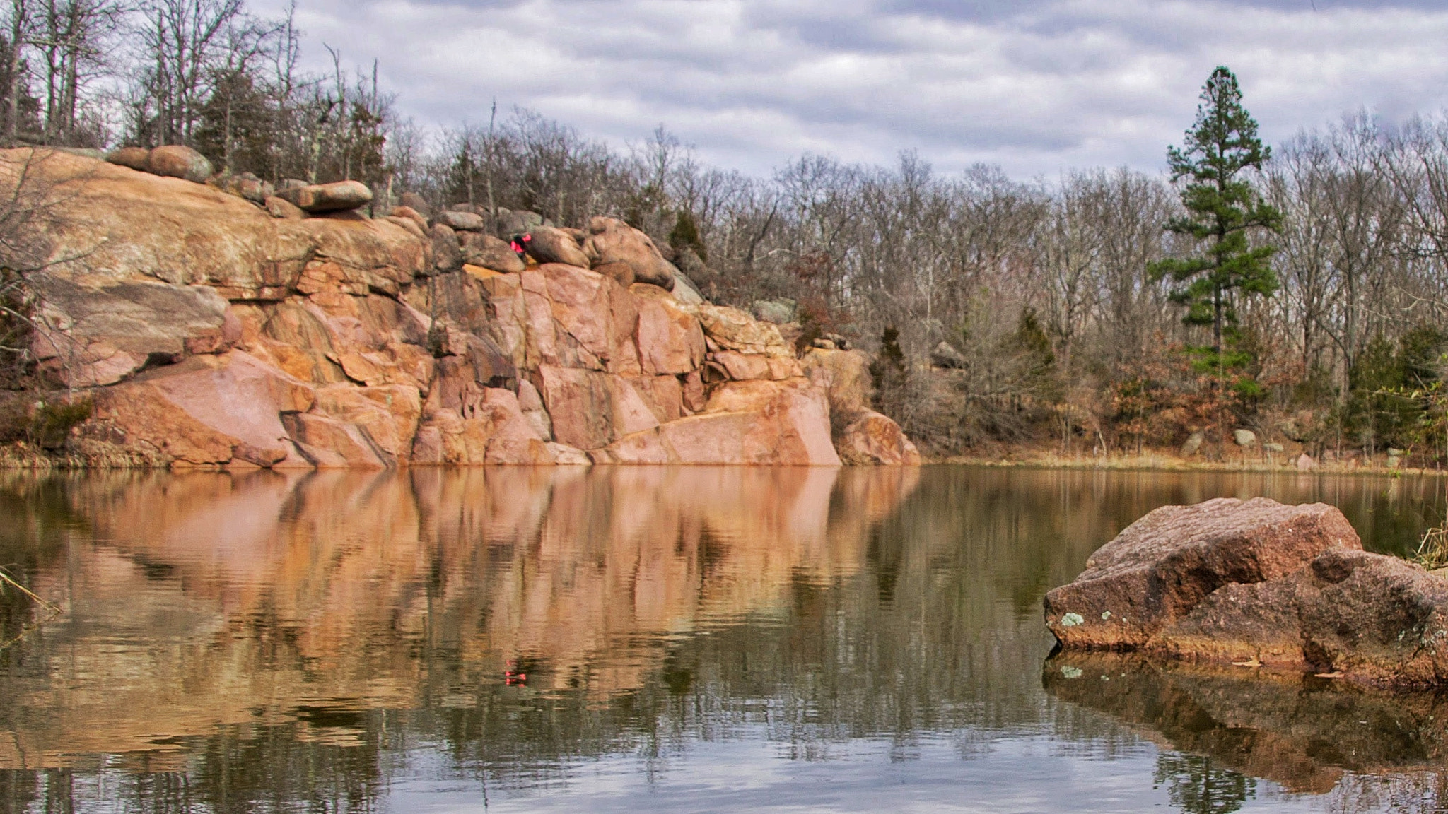 Canon TS-E 90mm F2.8 Tilt-Shift sample photo. Reflection of rocky terrain photography