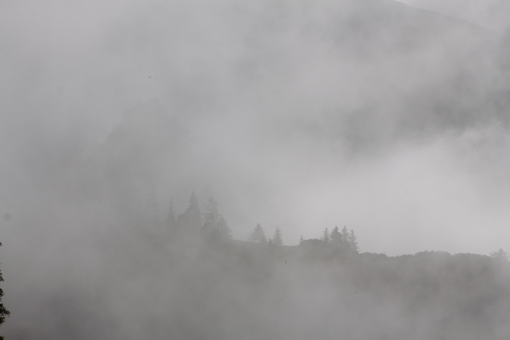 Canon EF 24-70mm F2.8L II USM sample photo. Fog and clouds in the mountains photography