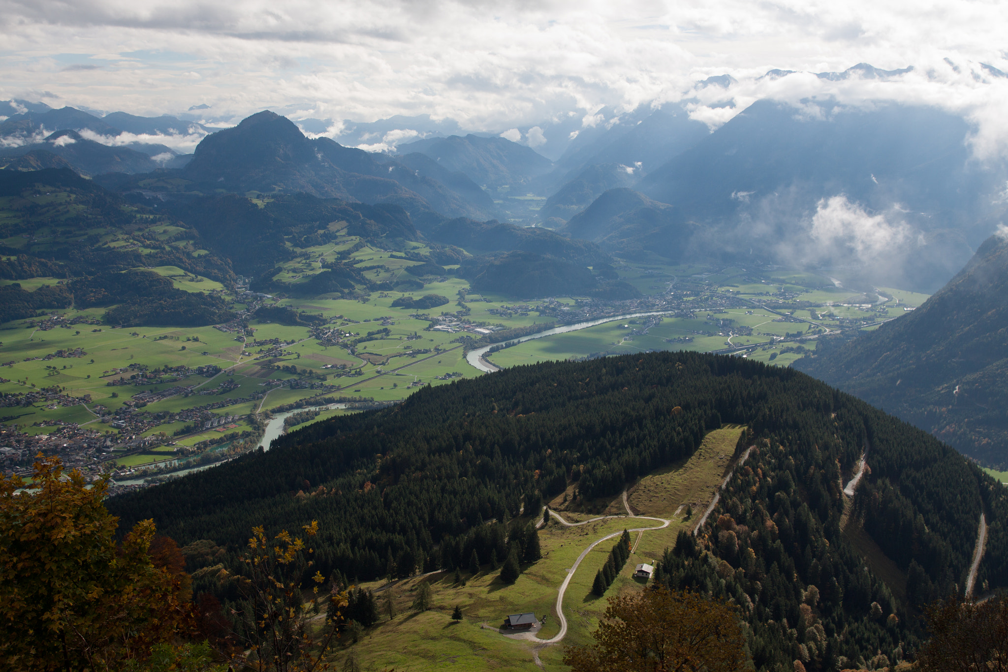 Canon EF 24-70mm F2.8L II USM sample photo. Mountain view in the austrian alps photography
