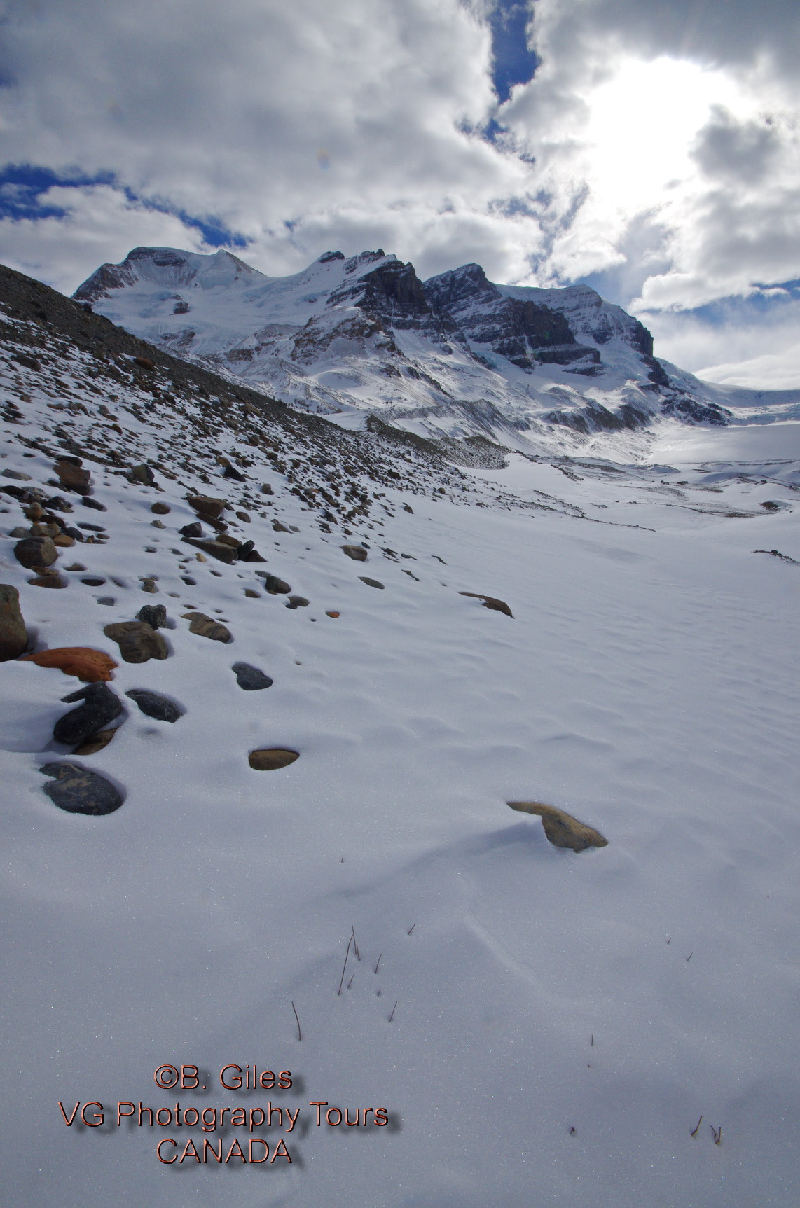 Sigma AF 10-20mm F4-5.6 EX DC sample photo. Winter icefield photography