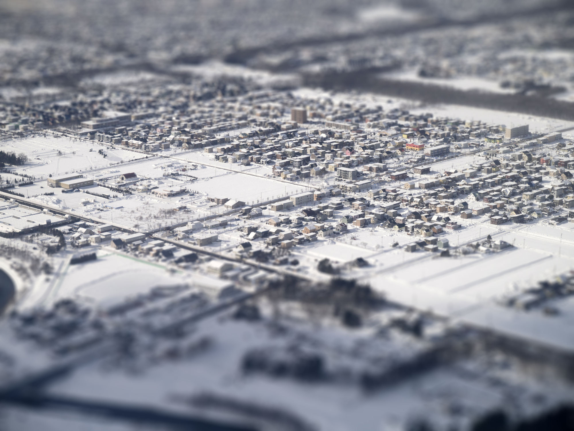 LUMIX G VARIO PZ 14-42/F3.5-5.6 sample photo. 札幌雪景 - sapporo in snow photography