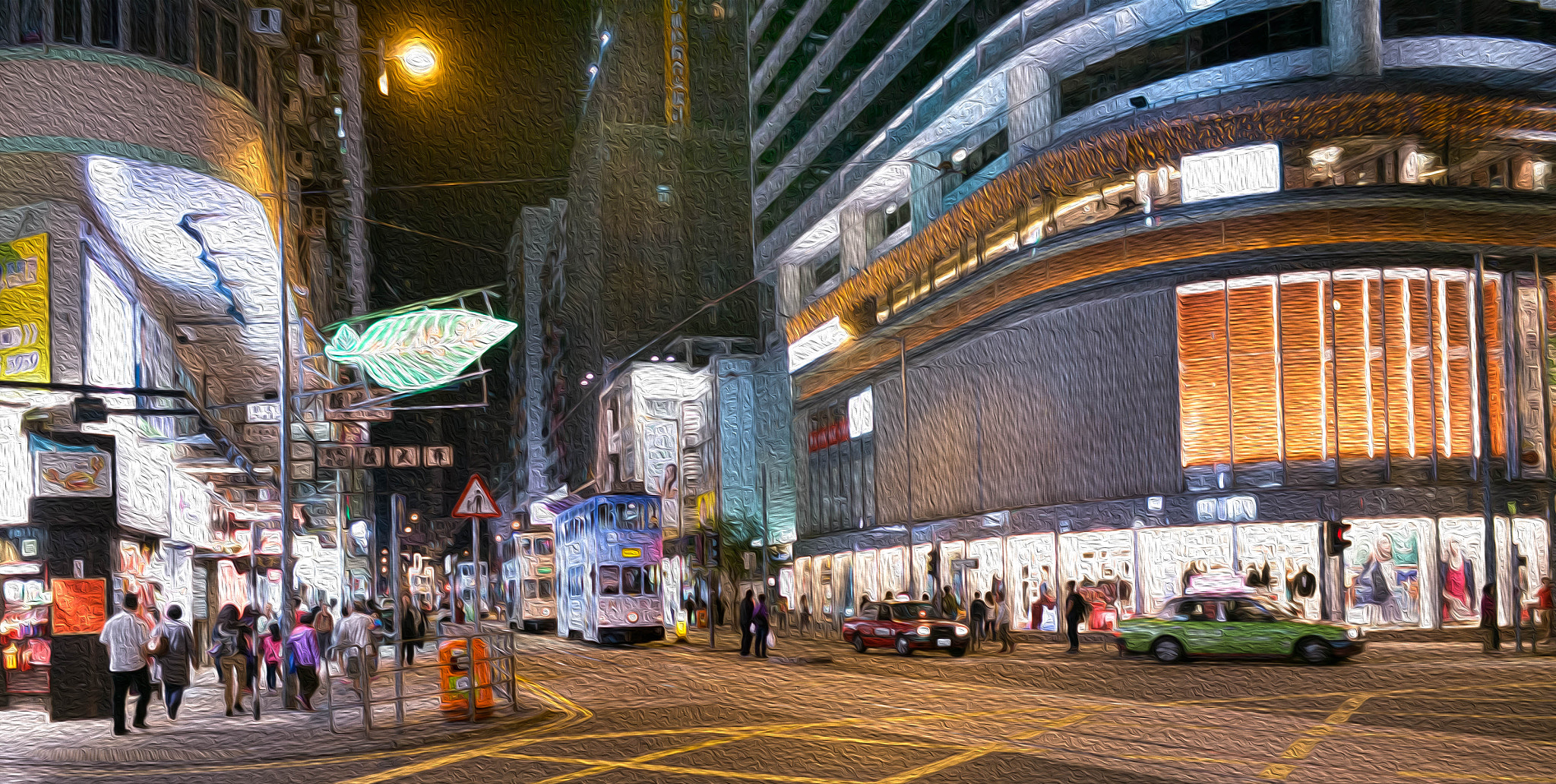 Samsung NX 16mm F2.4 Pancake sample photo. Wan chai at night photography