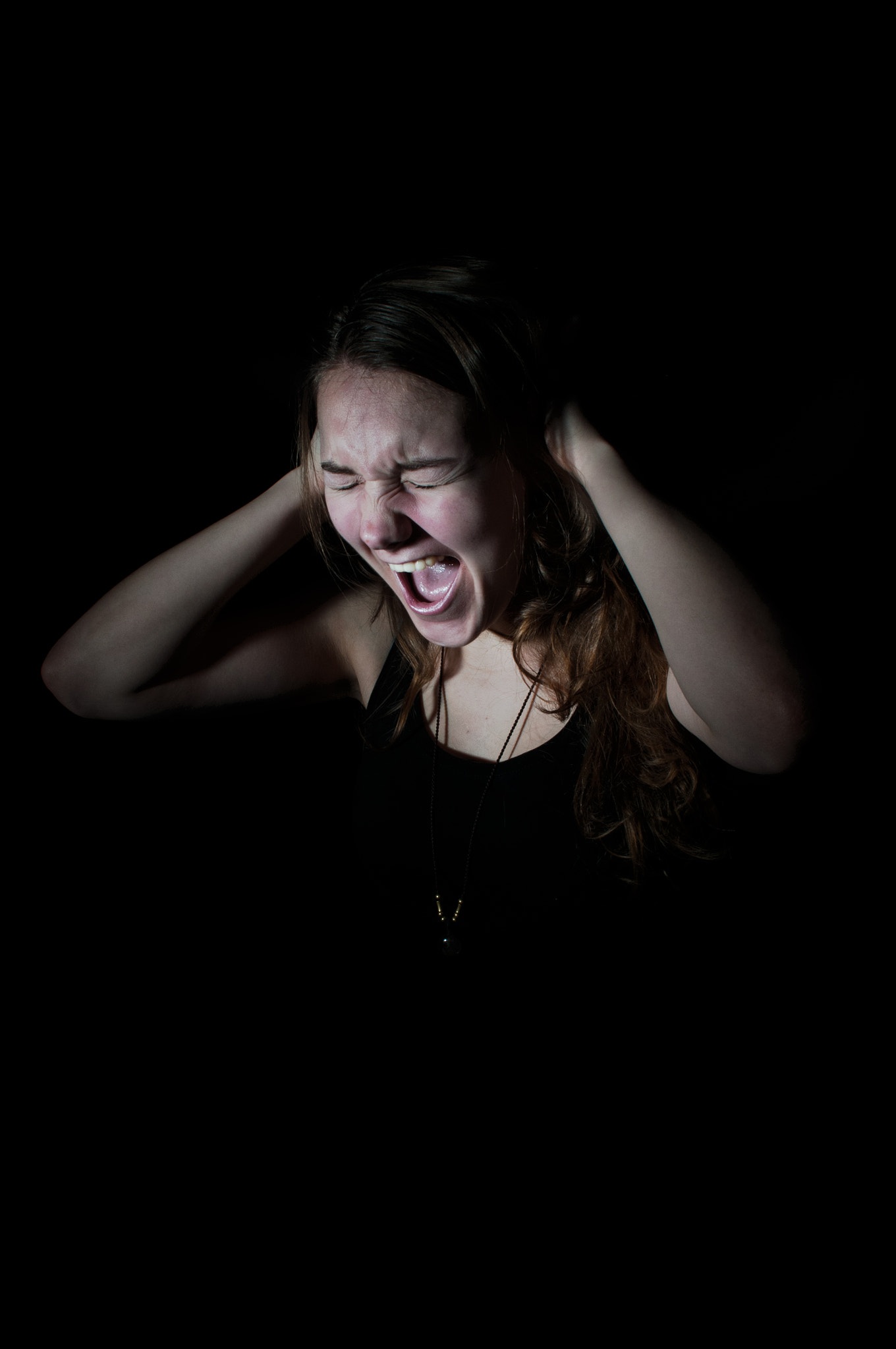 Nikon D300 sample photo. Face the fear photography