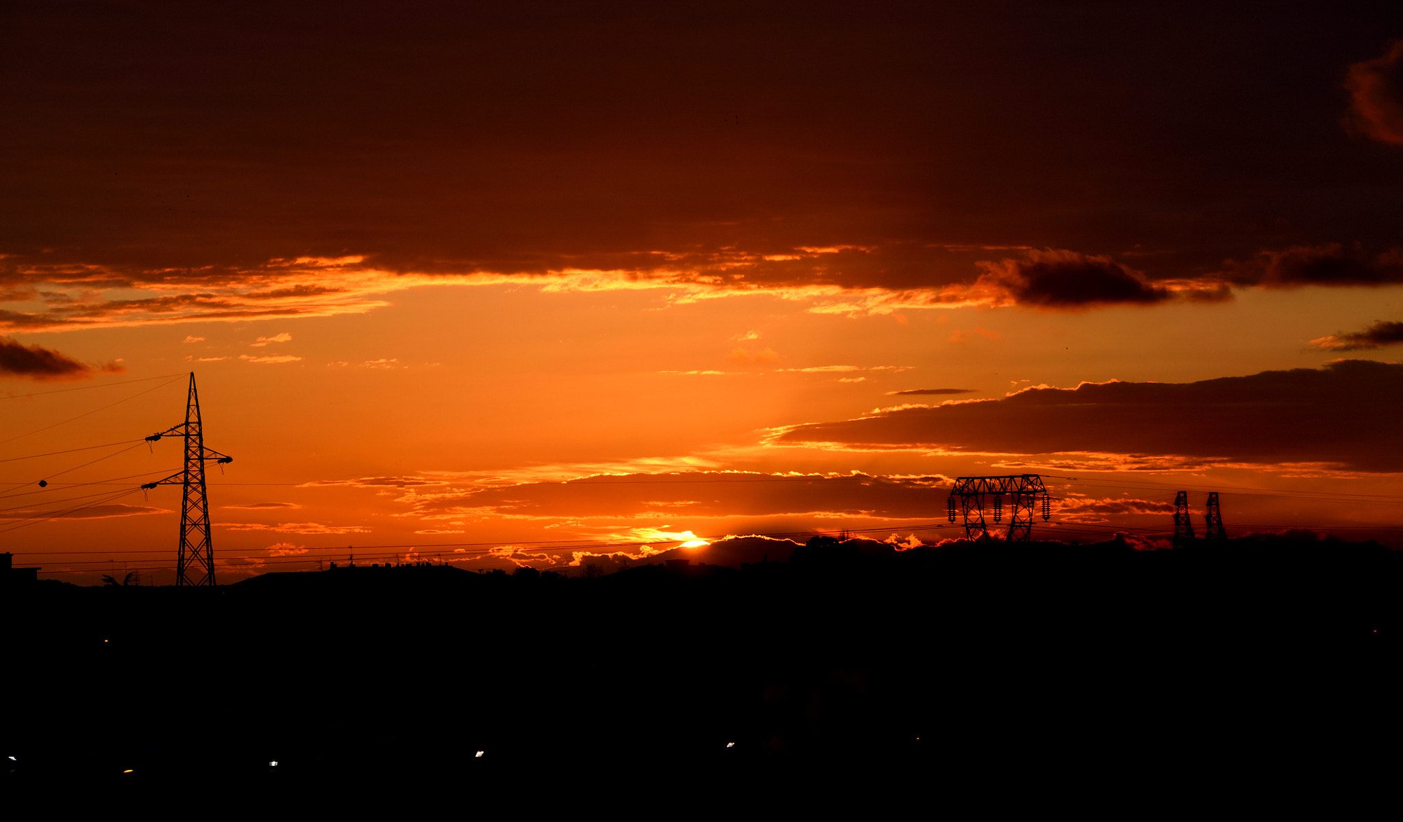 Sigma 70-200mm F2.8 EX DG Macro HSM II sample photo. Il mio primo tramonto del 2017 photography