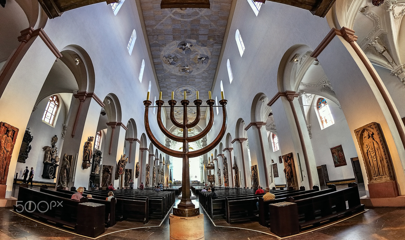 Canon EOS 5D Mark II + Canon EF 8-15mm F4L Fisheye USM sample photo. Würzburger dom photography