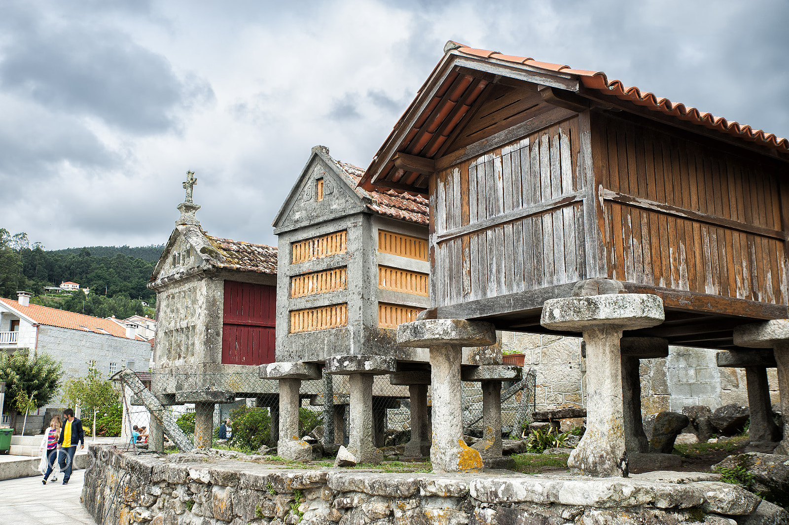 Tamron SP 24-70mm F2.8 Di VC USD sample photo. "horreos". spanish traditional architecture. photography