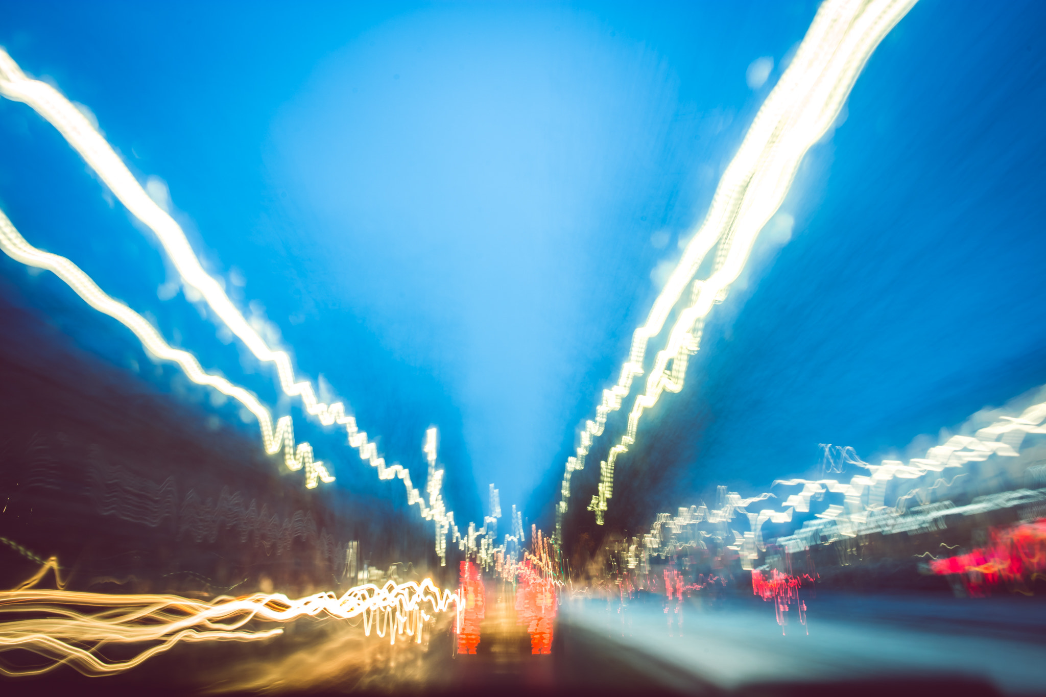 Canon EF 24mm F2.8 IS USM sample photo. Light traffic photography