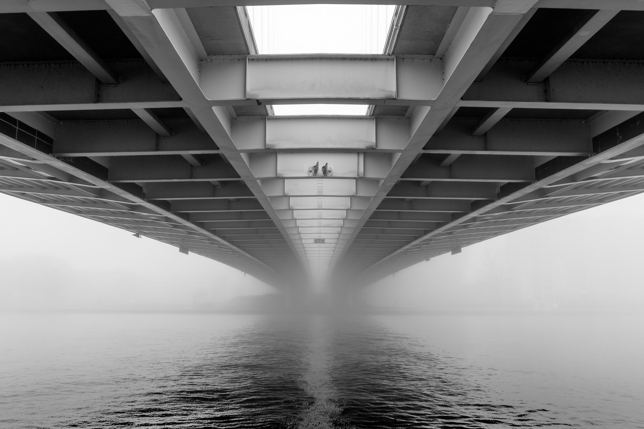 Canon EOS 80D sample photo. Prins clausbrug in the mist photography