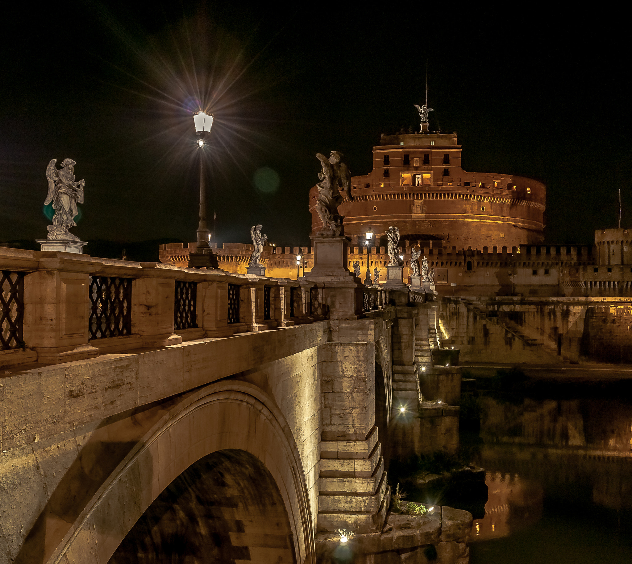 Nikon D300 sample photo. Castel sant' angelo photography