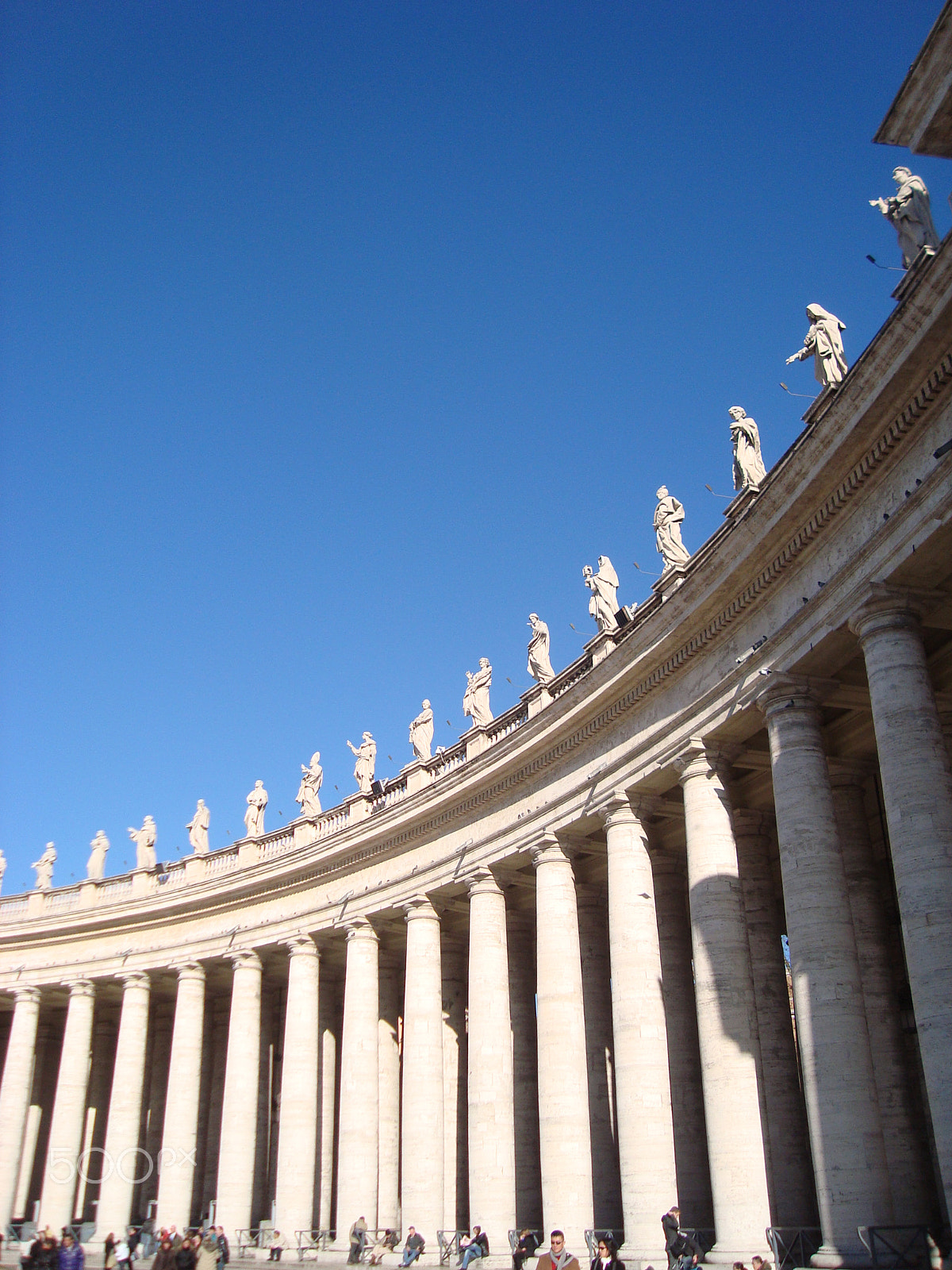 Sony Cyber-shot DSC-W120 sample photo. Sky over vatican city photography