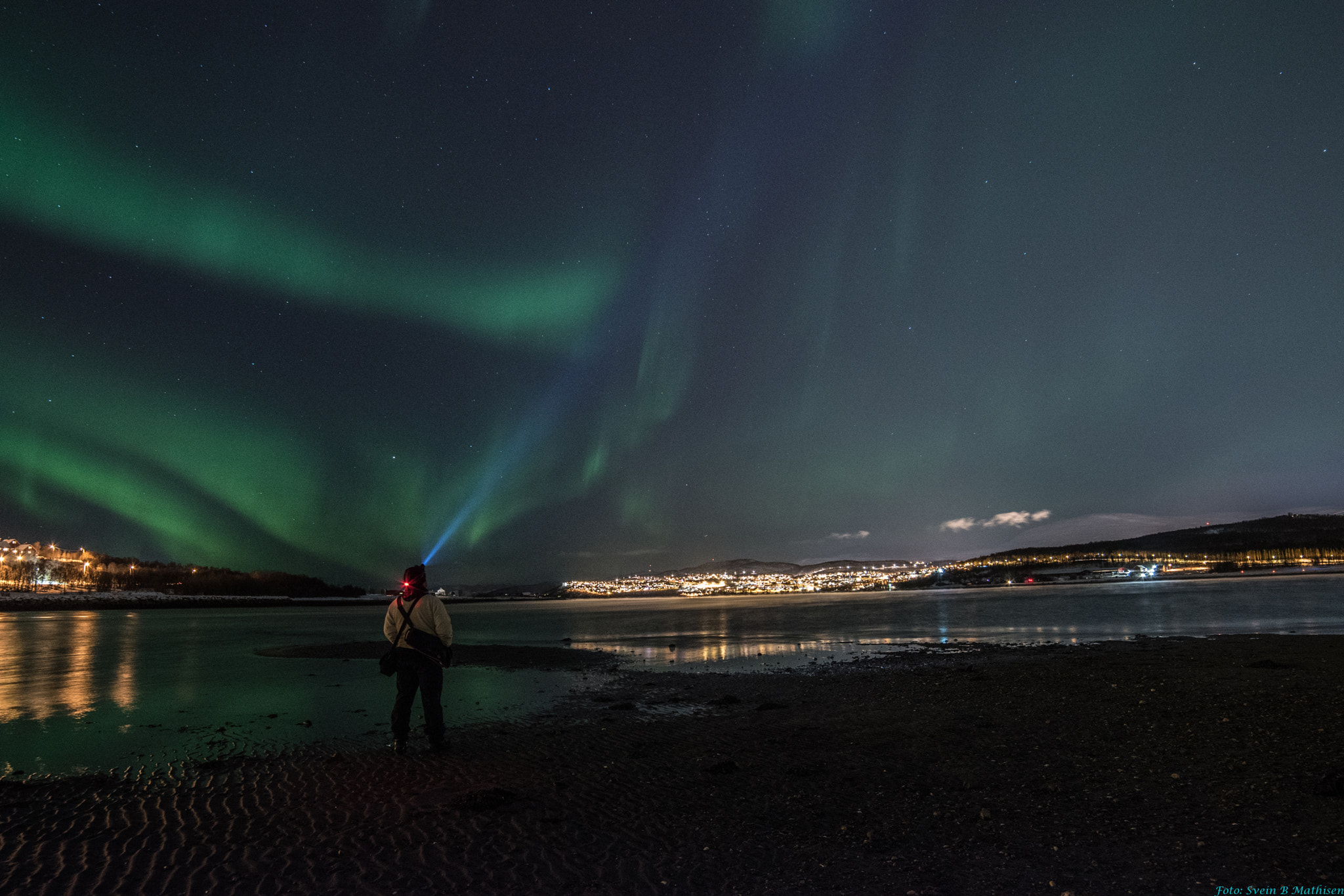 Samyang 14mm F2.8 ED AS IF UMC sample photo. Northern lights photography