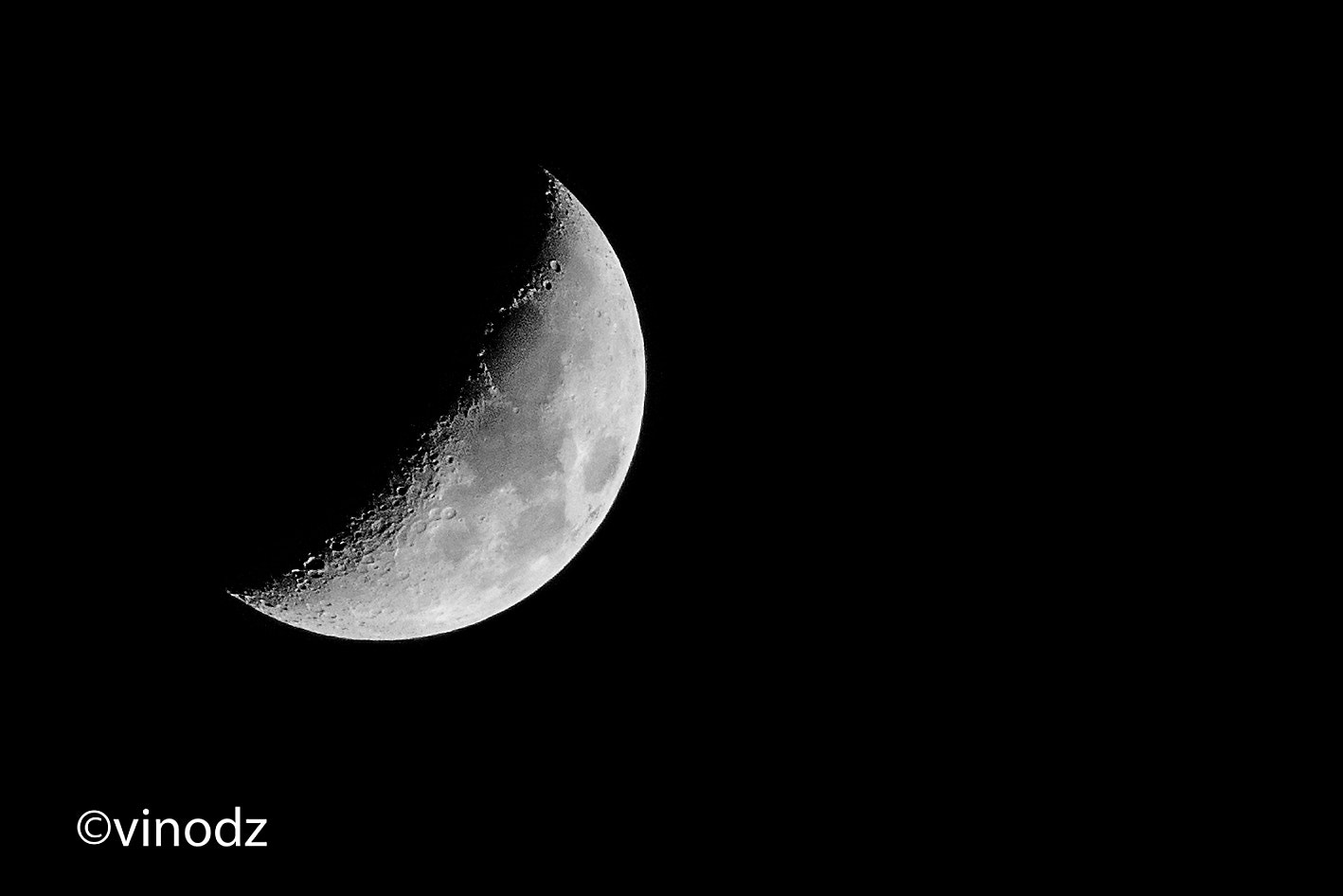 Nikon D810 sample photo. Moon photography