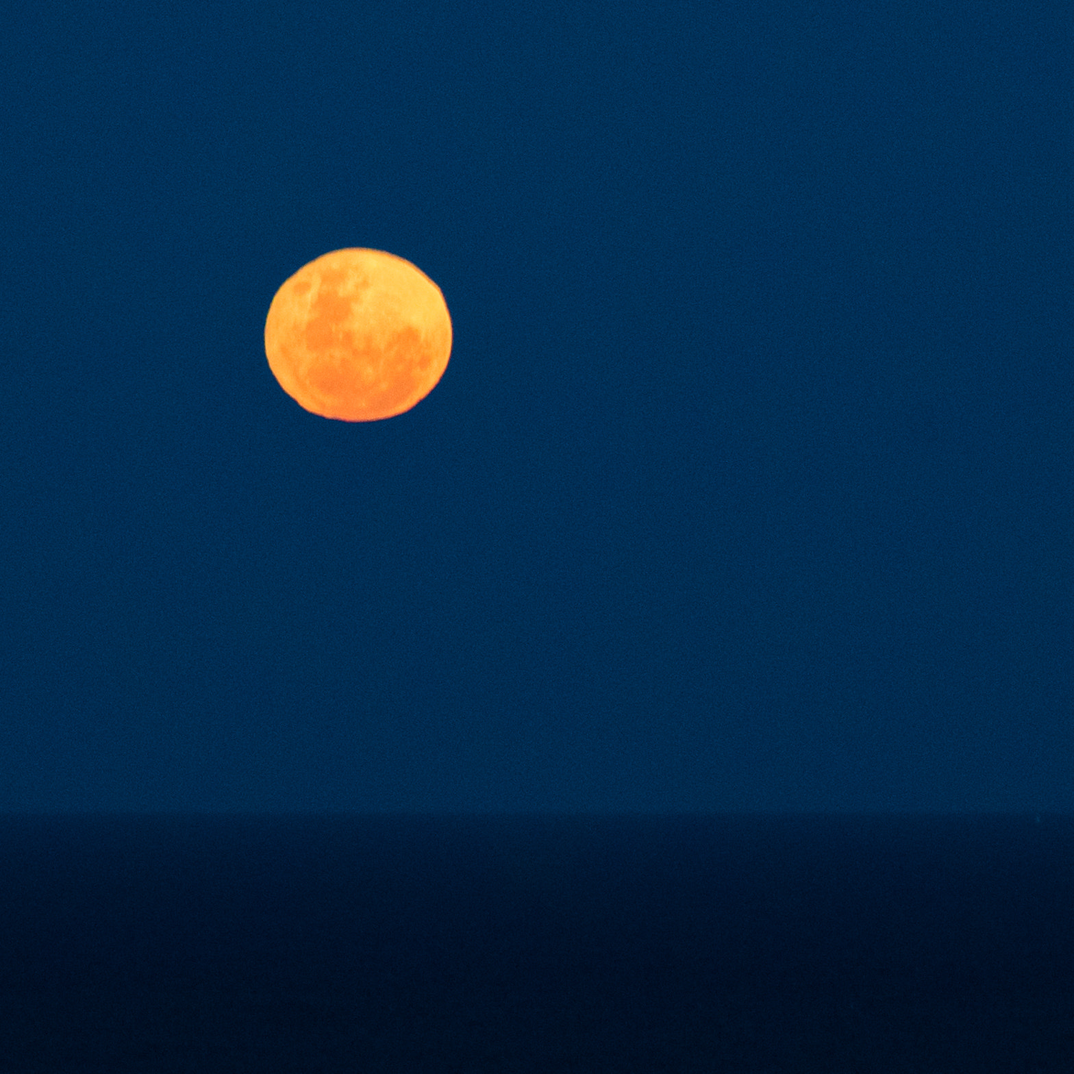 Pentax K-01 sample photo. Supermoon photography