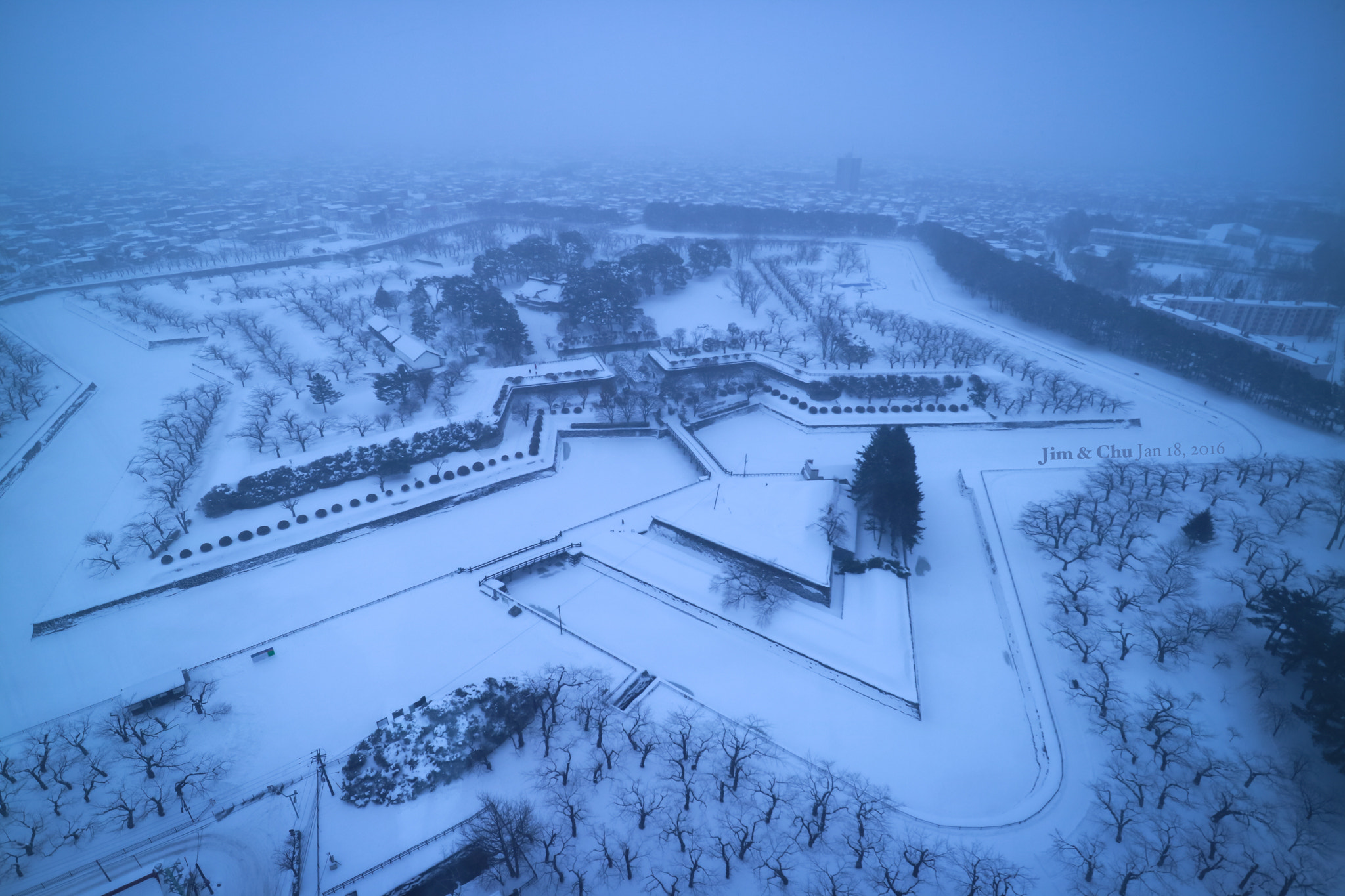 Canon EF-M 11-22mm F4-5.6 IS STM sample photo. Castle goryokaku @ hakodate, hokkaido japan photography
