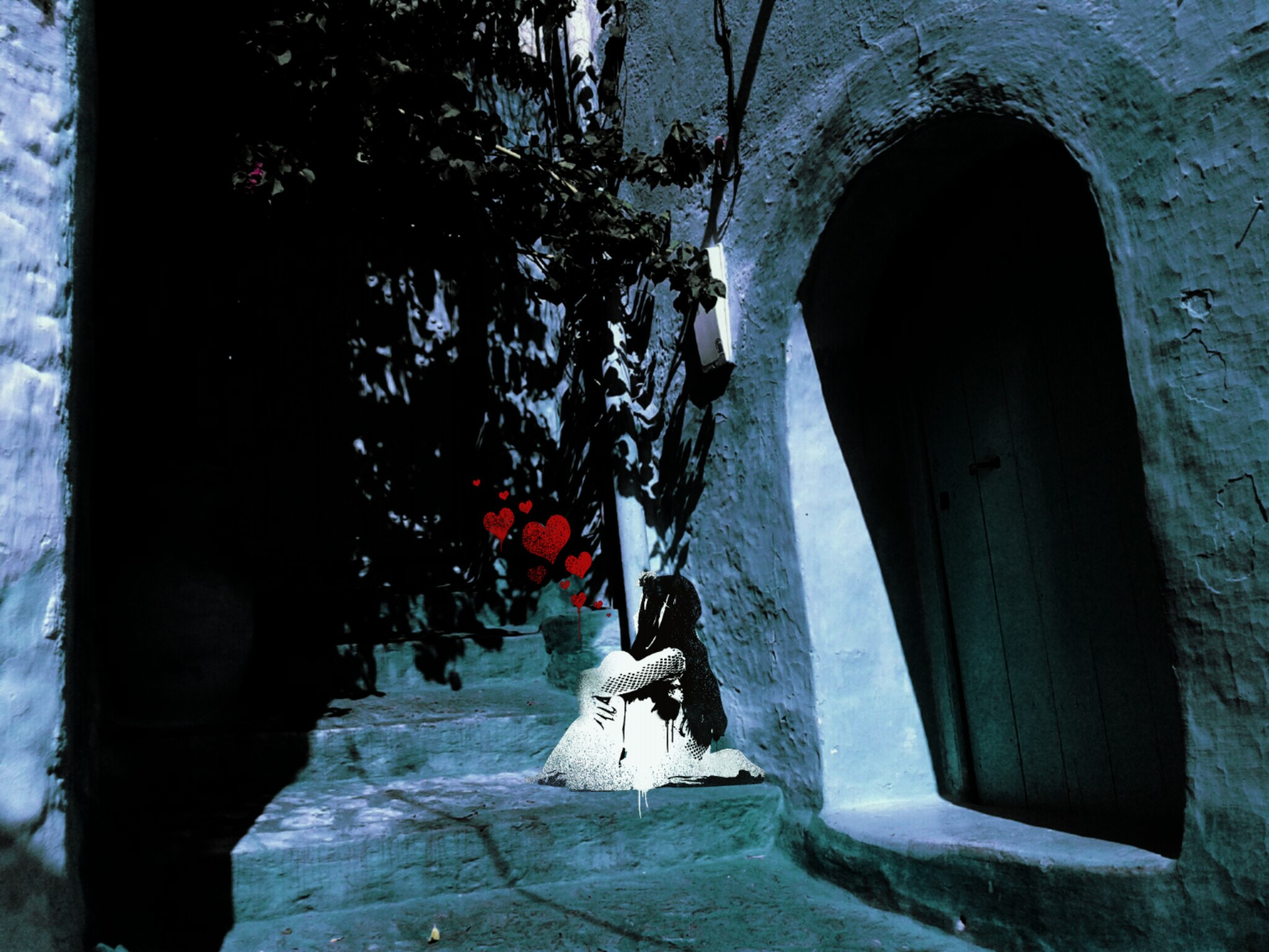 Samsung Galaxy Grand Neo Plus sample photo. Chefchaouen_artistic  photography