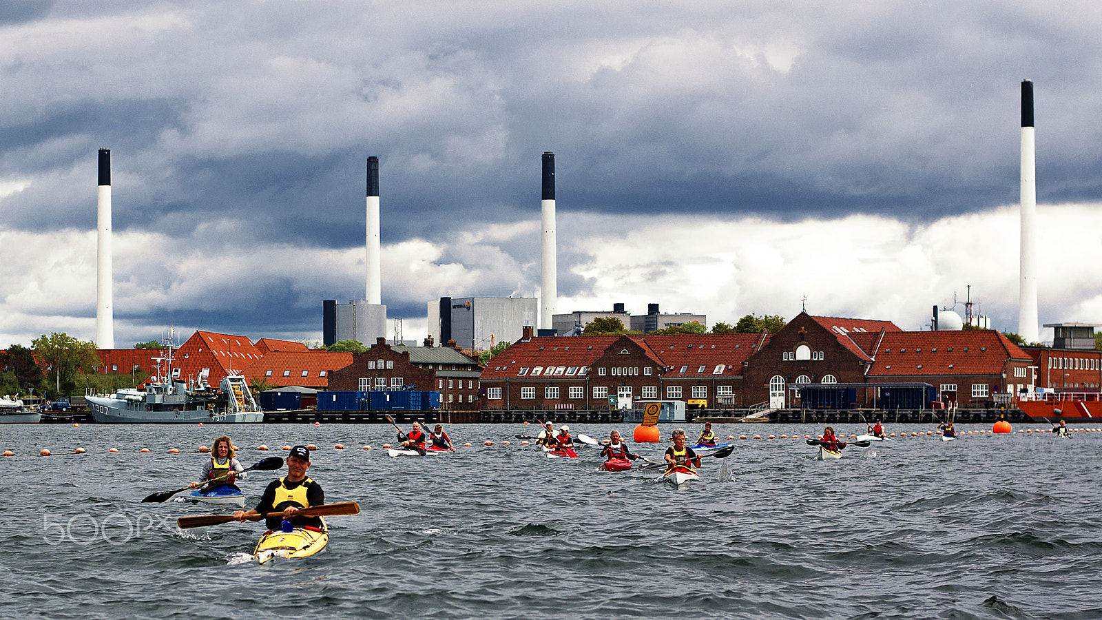 Nikon D70 sample photo. Kayaking in copenhagen photography