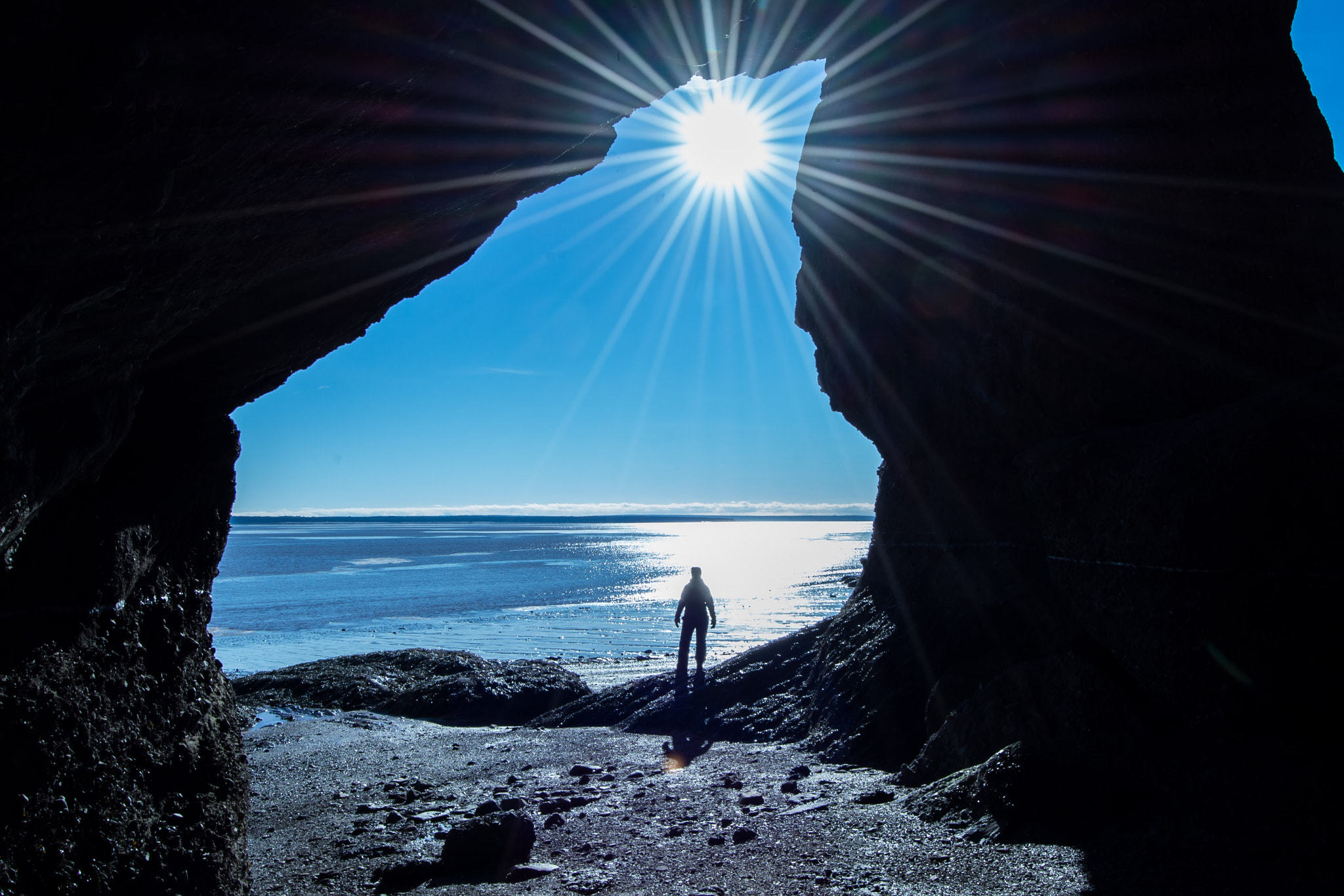 Nikon D600 sample photo. Sea cave exploring photography