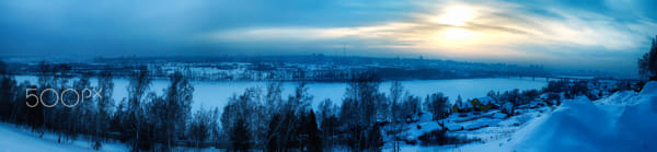 Kemerovo view from the right bank of the Tom river by Nick Patrin on 500px.com