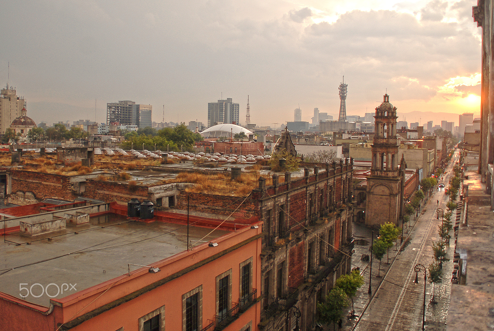 Nikon D200 sample photo. Mexico city photography