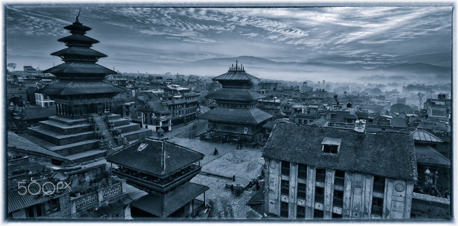 Nikon D3X + Nikon PC-E Nikkor 24mm F3.5D ED Tilt-Shift sample photo. Morning, bhadgaon! photography