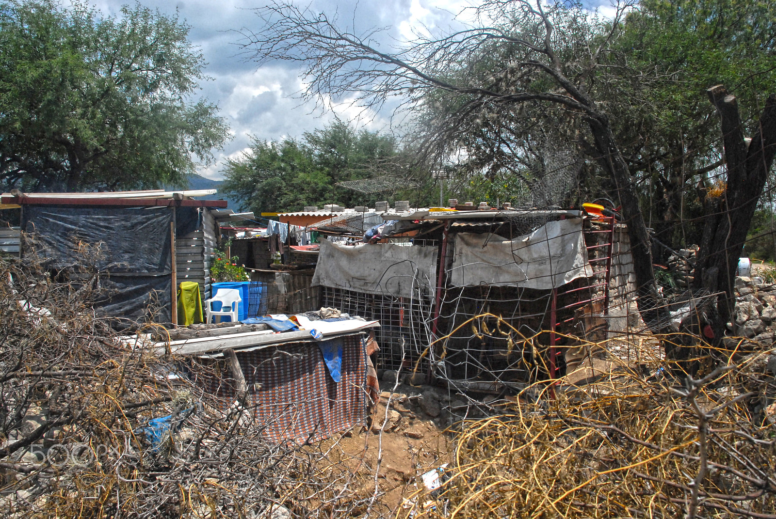 Nikon D200 sample photo. Poverty in mexico photography