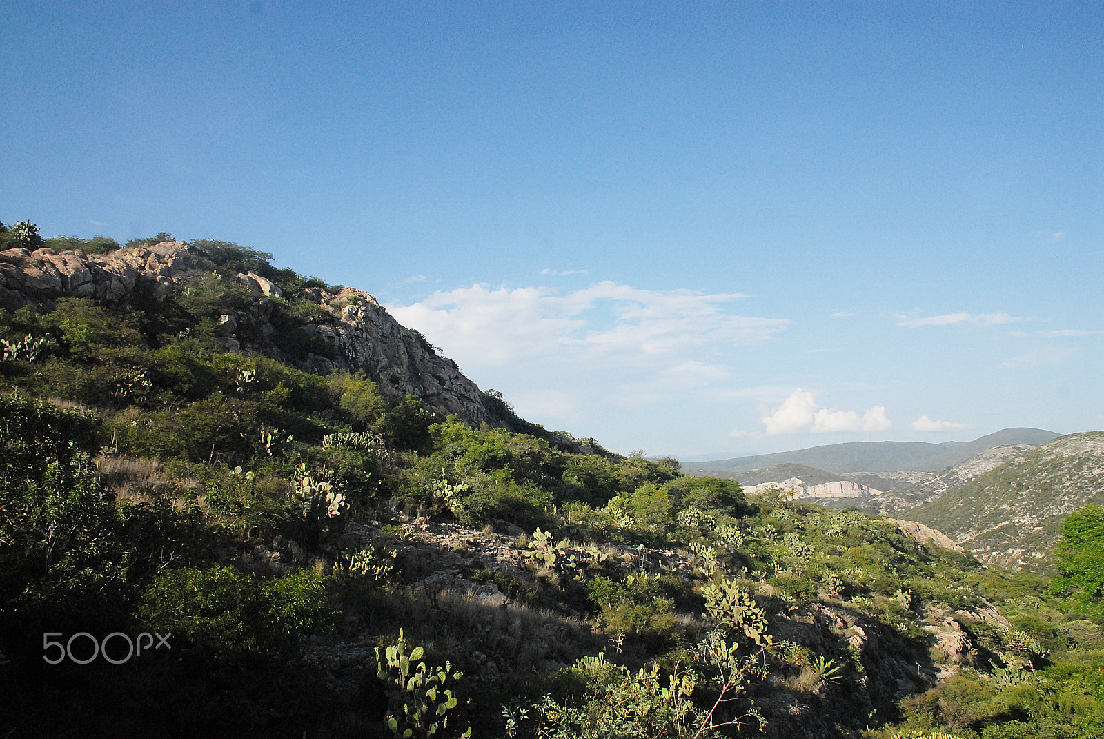 Nikon D200 sample photo. Hills of queretaro photography