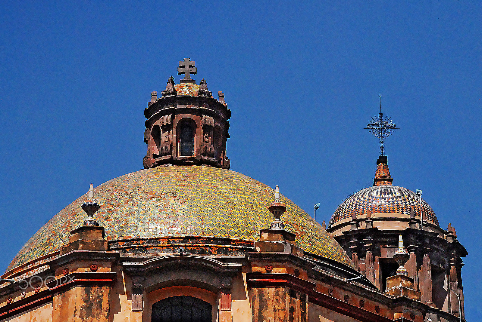 Nikon D200 sample photo. Church in queretaro ii photography