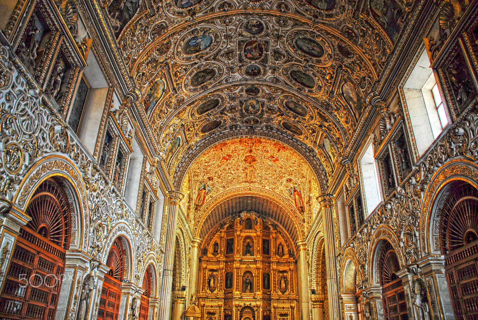 Nikon D200 sample photo. Oaxaca church ii photography