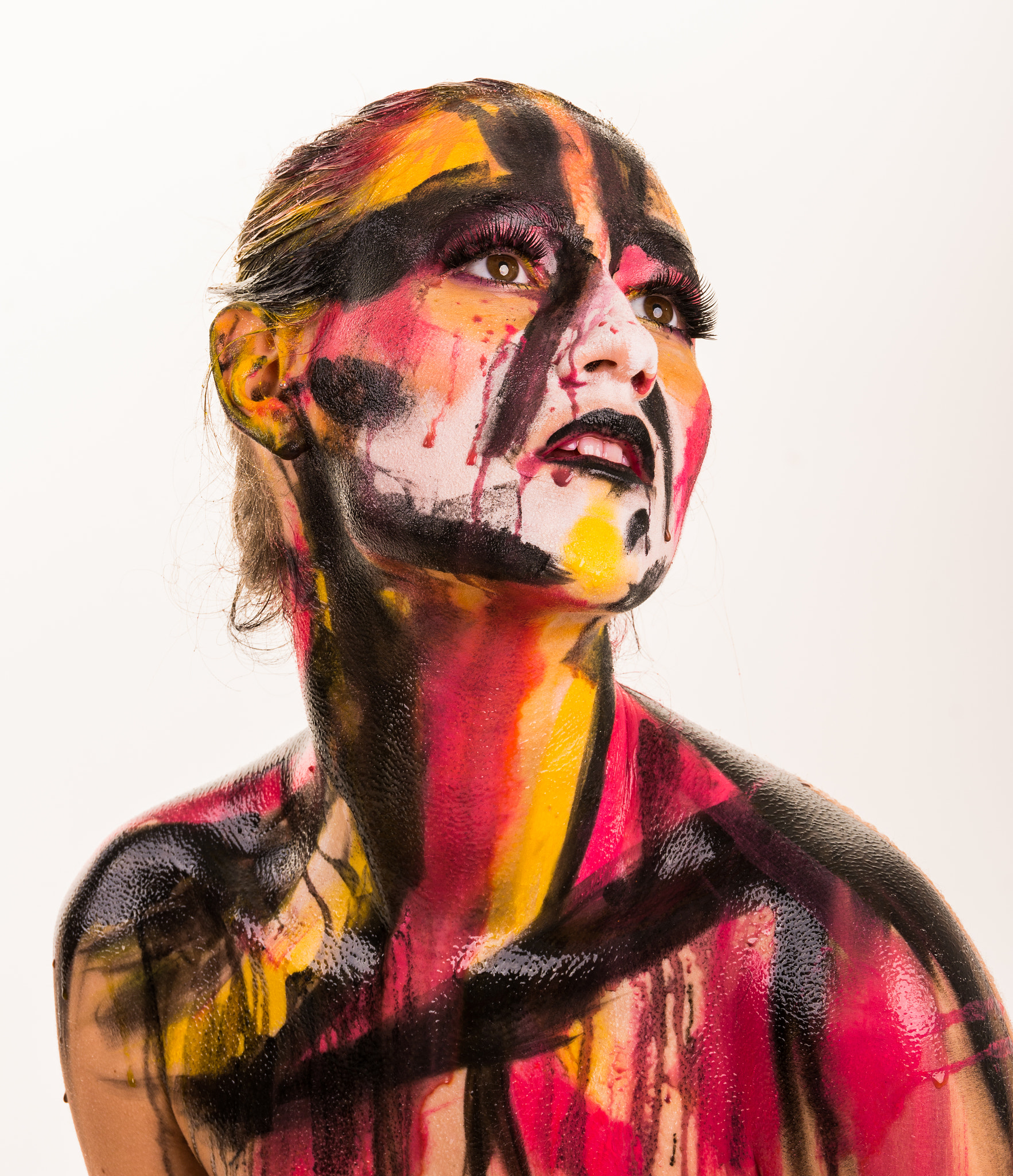 Sigma 18-250mm F3.5-6.3 DC OS HSM sample photo. Fun with paint and natalie photography