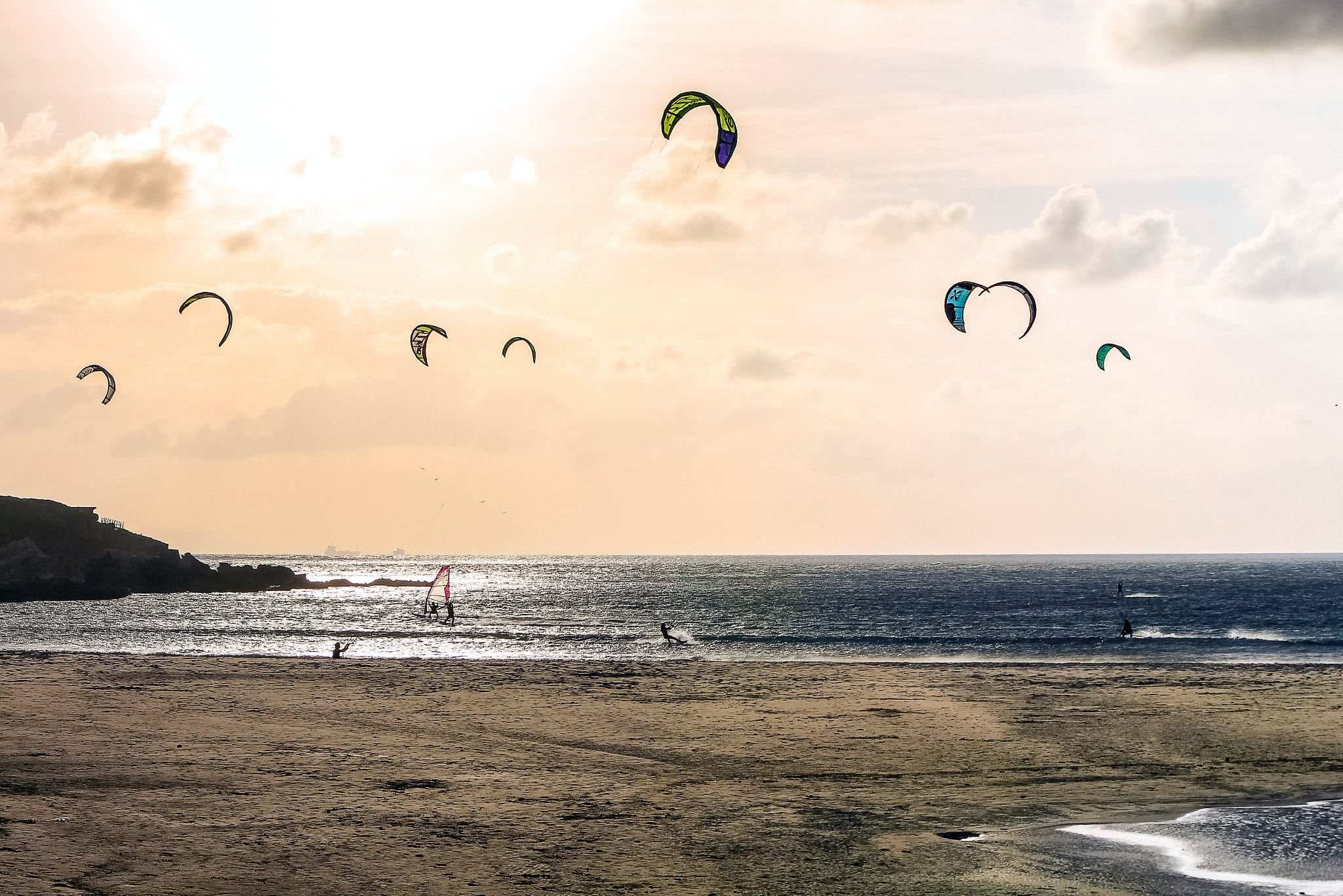 Canon EOS 650D (EOS Rebel T4i / EOS Kiss X6i) sample photo. Kitesurfing photography